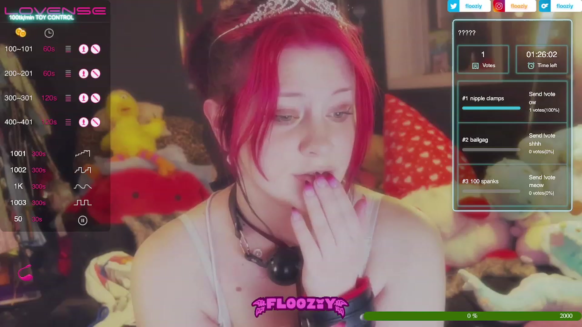Gallery image thumbnail from flooziy's myfreecams stream on, 06/23/2023, 05:27 image 3 of 20