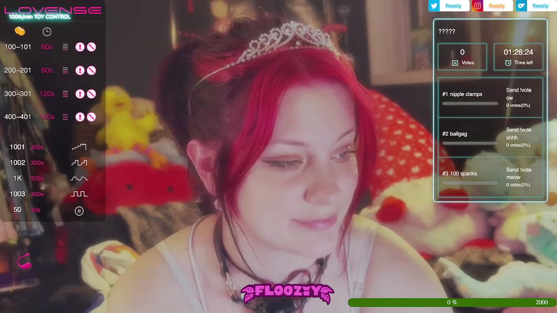 Gallery image thumbnail from flooziy's myfreecams stream on, 06/23/2023, 05:27 image 1 of 20