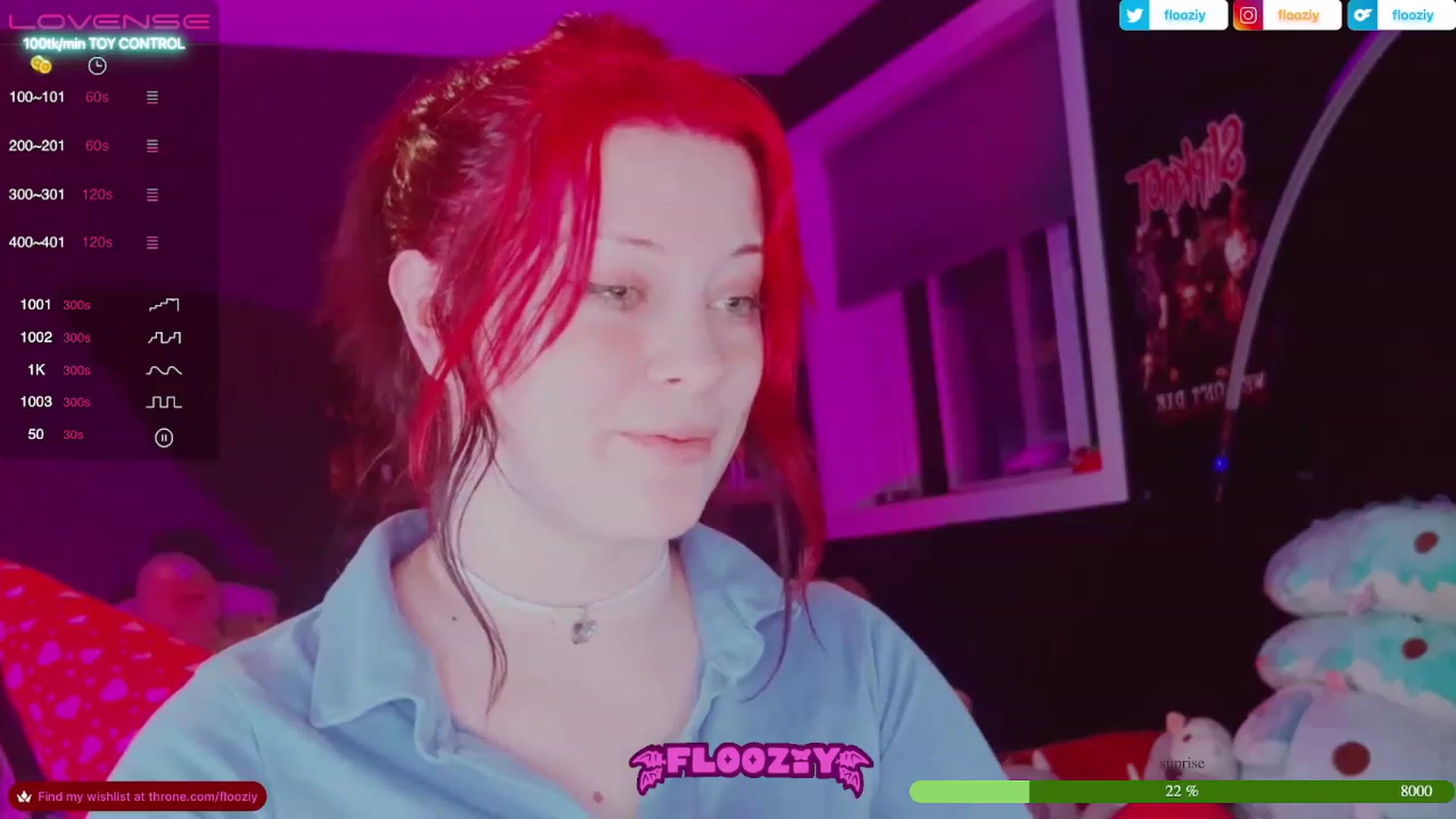 Gallery image thumbnail from flooziy's myfreecams stream on, 06/25/2023, 06:55 image 9 of 20