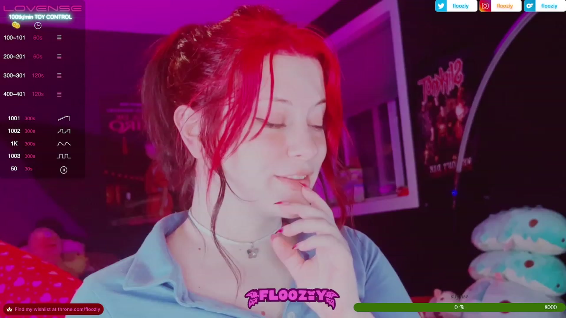 Gallery image thumbnail from flooziy's myfreecams stream on, 06/25/2023, 06:55 image 2 of 20