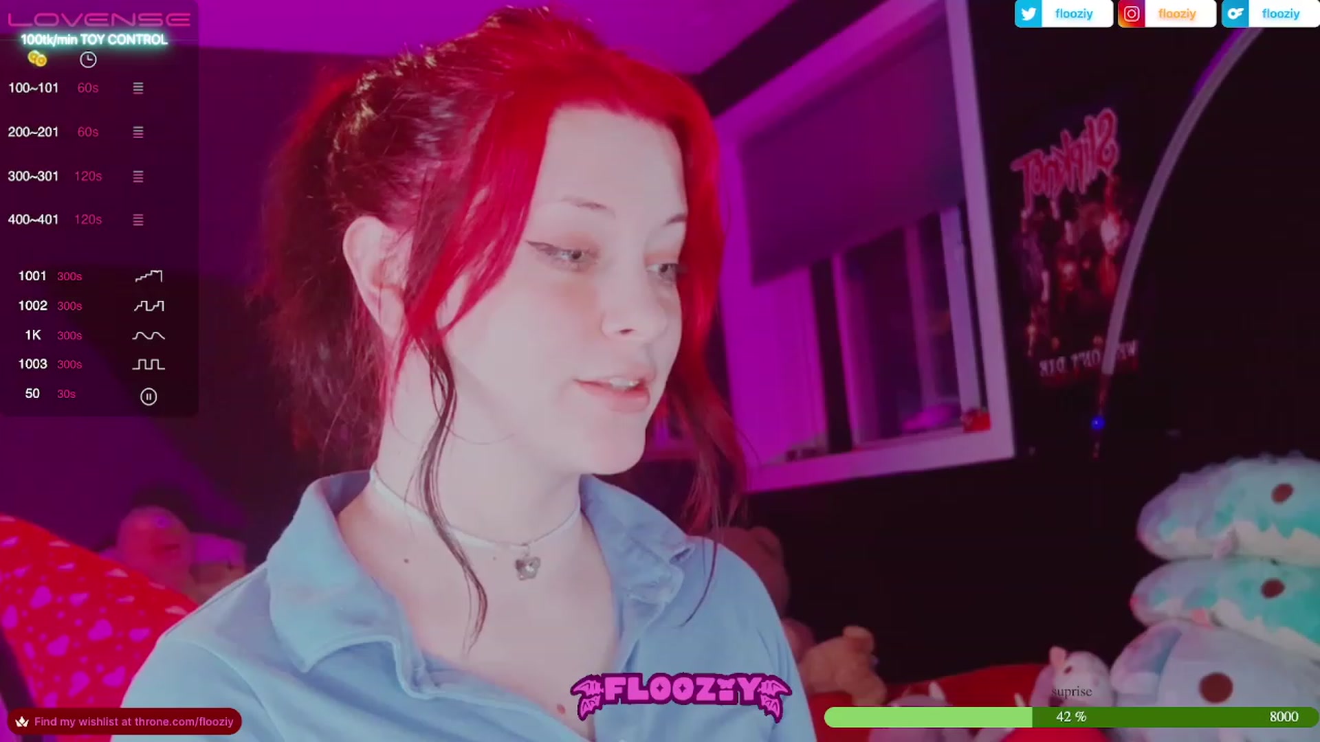 Gallery image thumbnail from flooziy's myfreecams stream on, 06/25/2023, 06:55 image 16 of 20