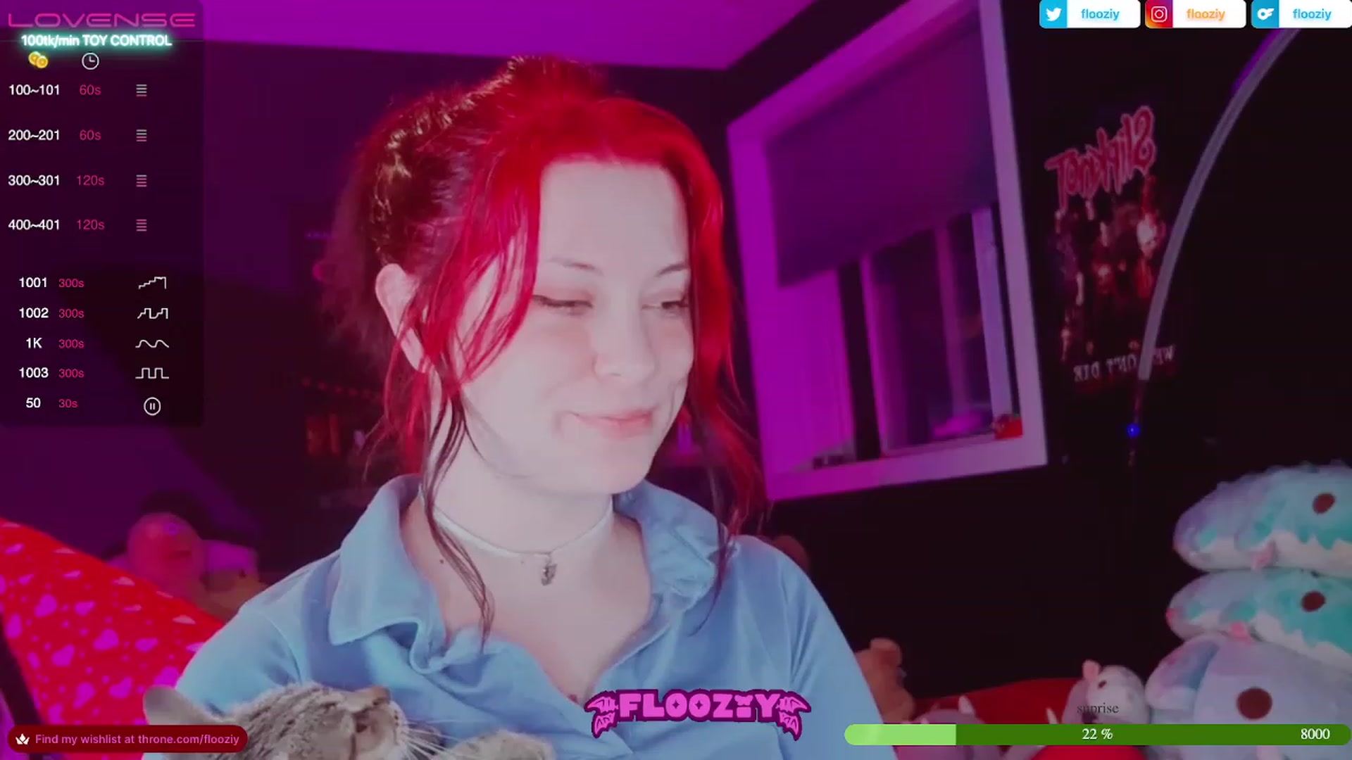 Gallery image thumbnail from flooziy's myfreecams stream on, 06/25/2023, 06:55 image 7 of 20