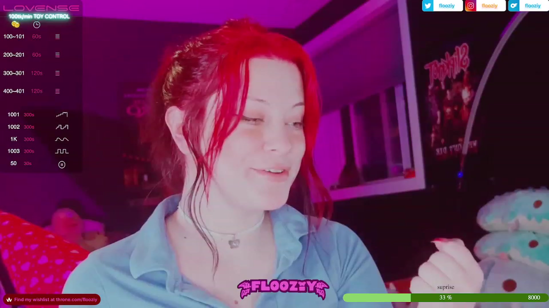 Gallery image thumbnail from flooziy's myfreecams stream on, 06/25/2023, 06:55 image 11 of 20
