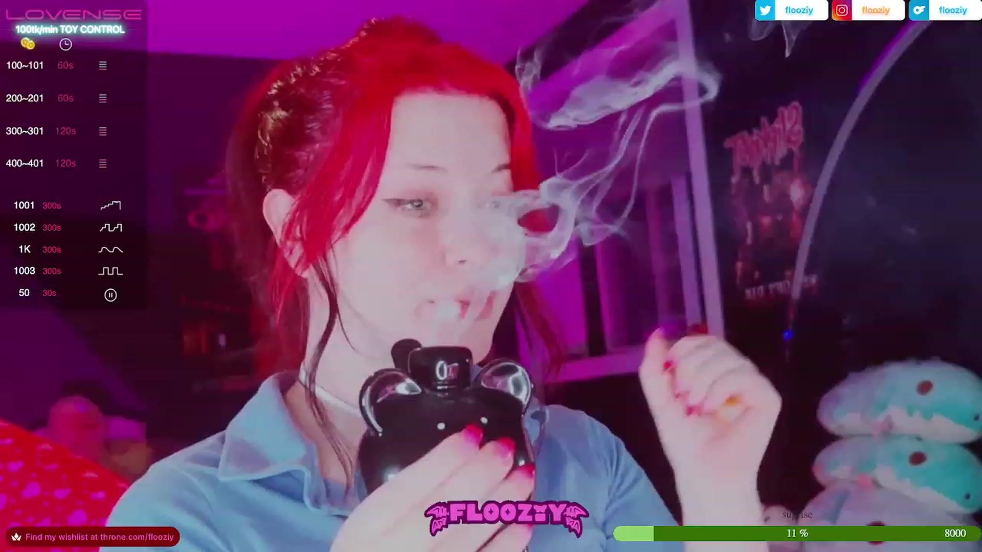 Gallery image thumbnail from flooziy's myfreecams stream on, 06/25/2023, 06:55 image 4 of 20
