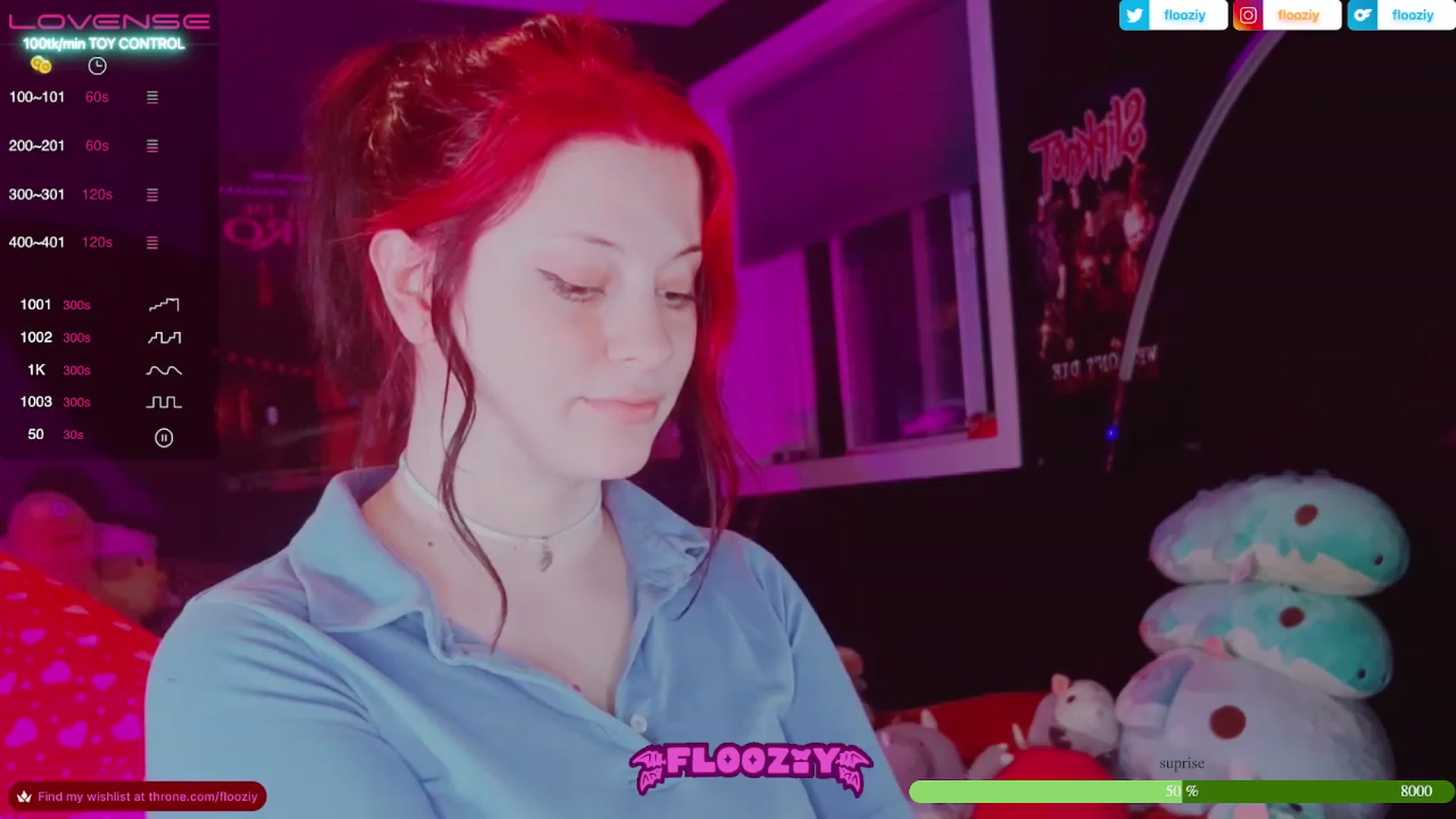 Gallery image thumbnail from flooziy's myfreecams stream on, 06/25/2023, 06:55 image 20 of 20