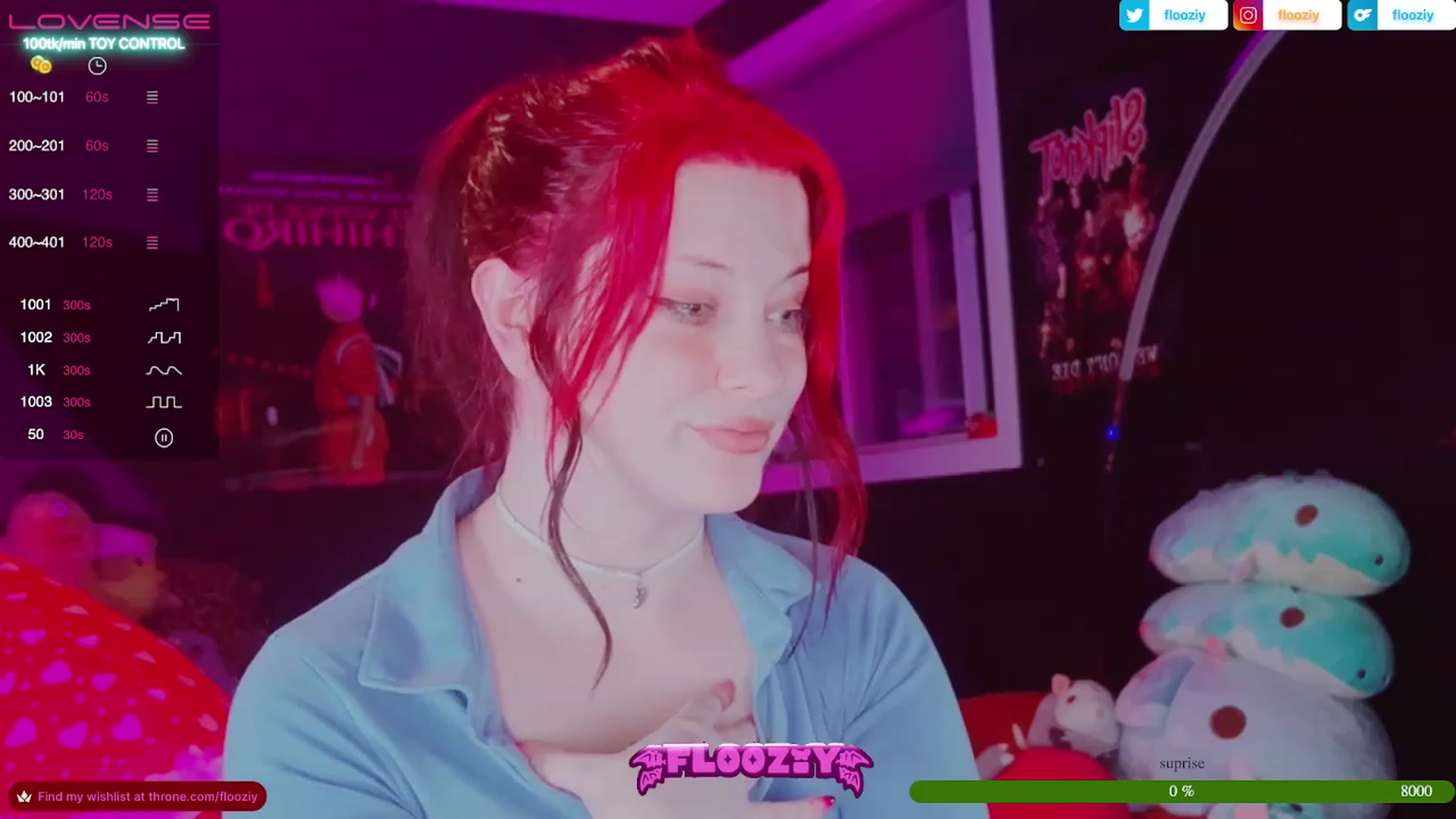 Gallery image thumbnail from flooziy's myfreecams stream on, 06/25/2023, 07:10 image 5 of 20