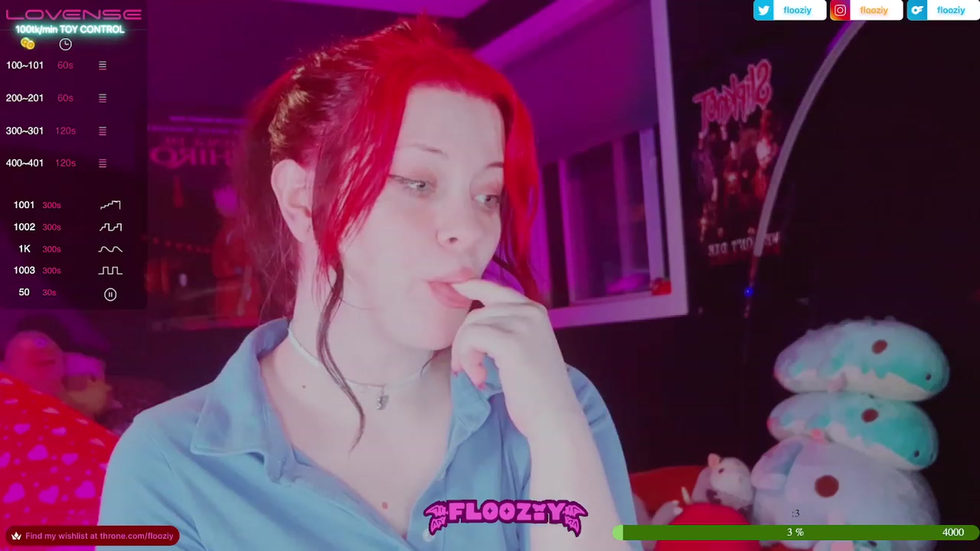 Gallery image thumbnail from flooziy's myfreecams stream on, 06/25/2023, 07:10 image 16 of 20