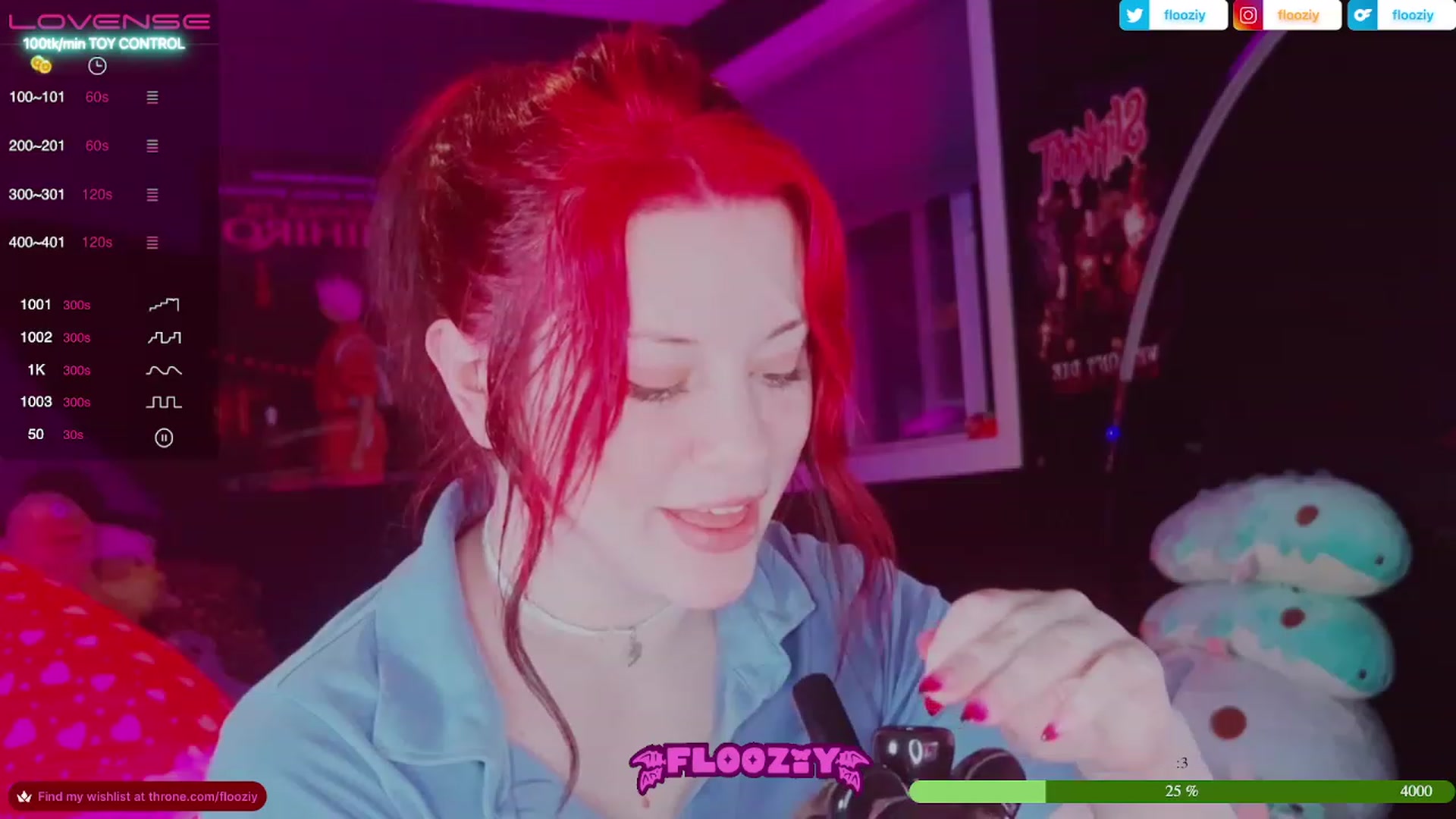 Gallery image thumbnail from flooziy's myfreecams stream on, 06/25/2023, 07:10 image 20 of 20