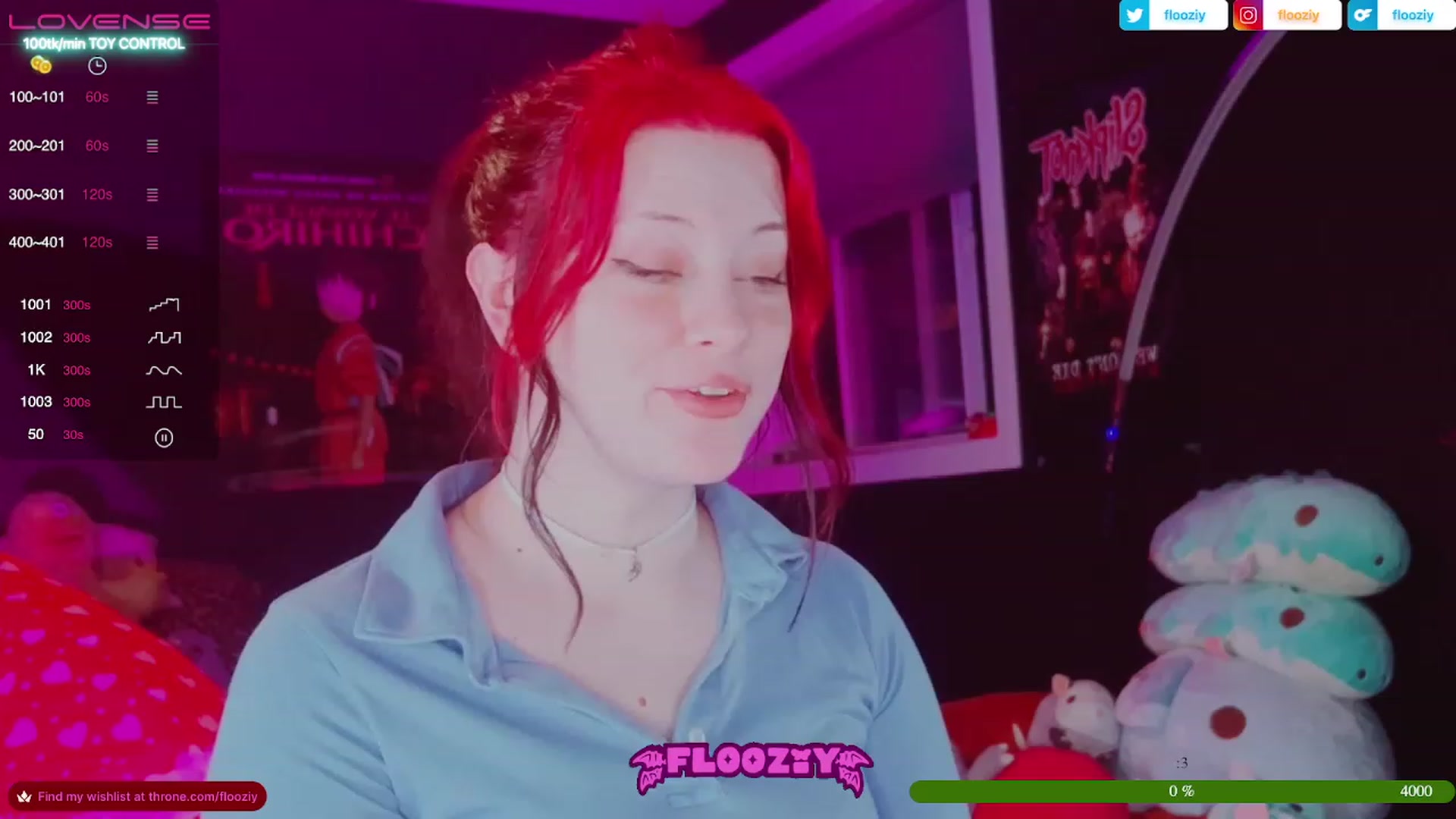 Gallery image thumbnail from flooziy's myfreecams stream on, 06/25/2023, 07:10 image 12 of 20
