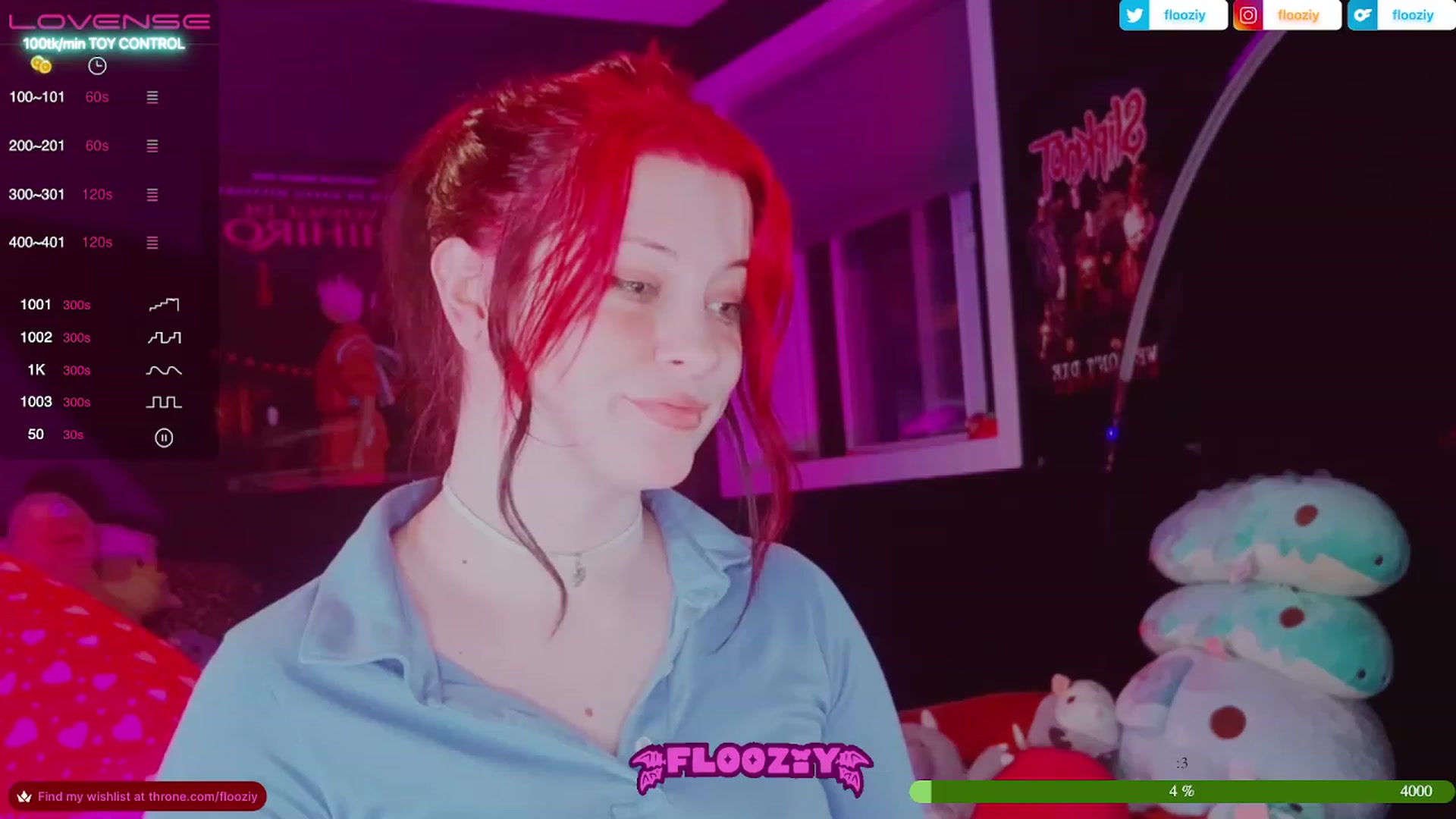 Gallery image thumbnail from flooziy's myfreecams stream on, 06/25/2023, 07:10 image 17 of 20
