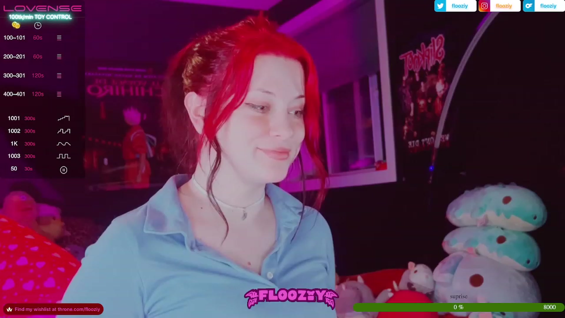 Gallery image thumbnail from flooziy's myfreecams stream on, 06/25/2023, 07:10 image 10 of 20