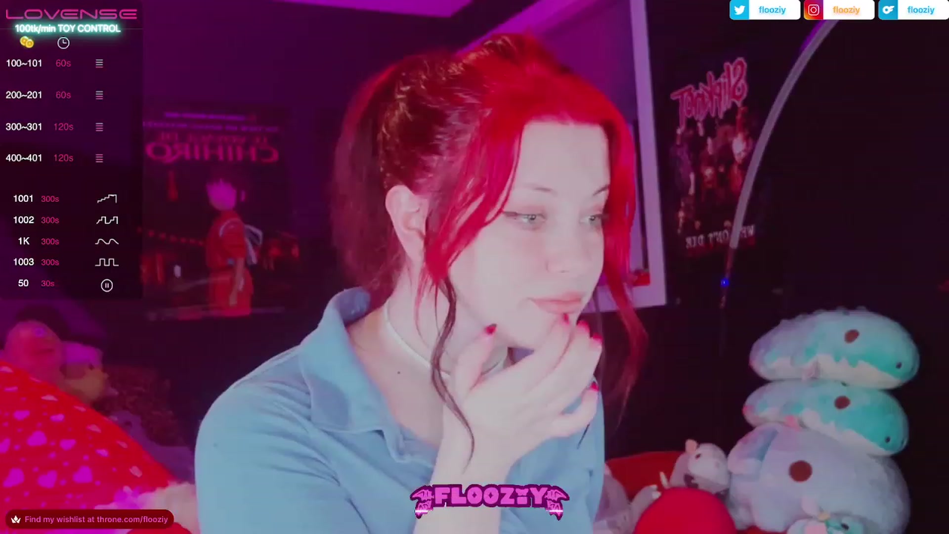 Gallery image thumbnail from flooziy's myfreecams stream on, 06/25/2023, 07:10 image 11 of 20