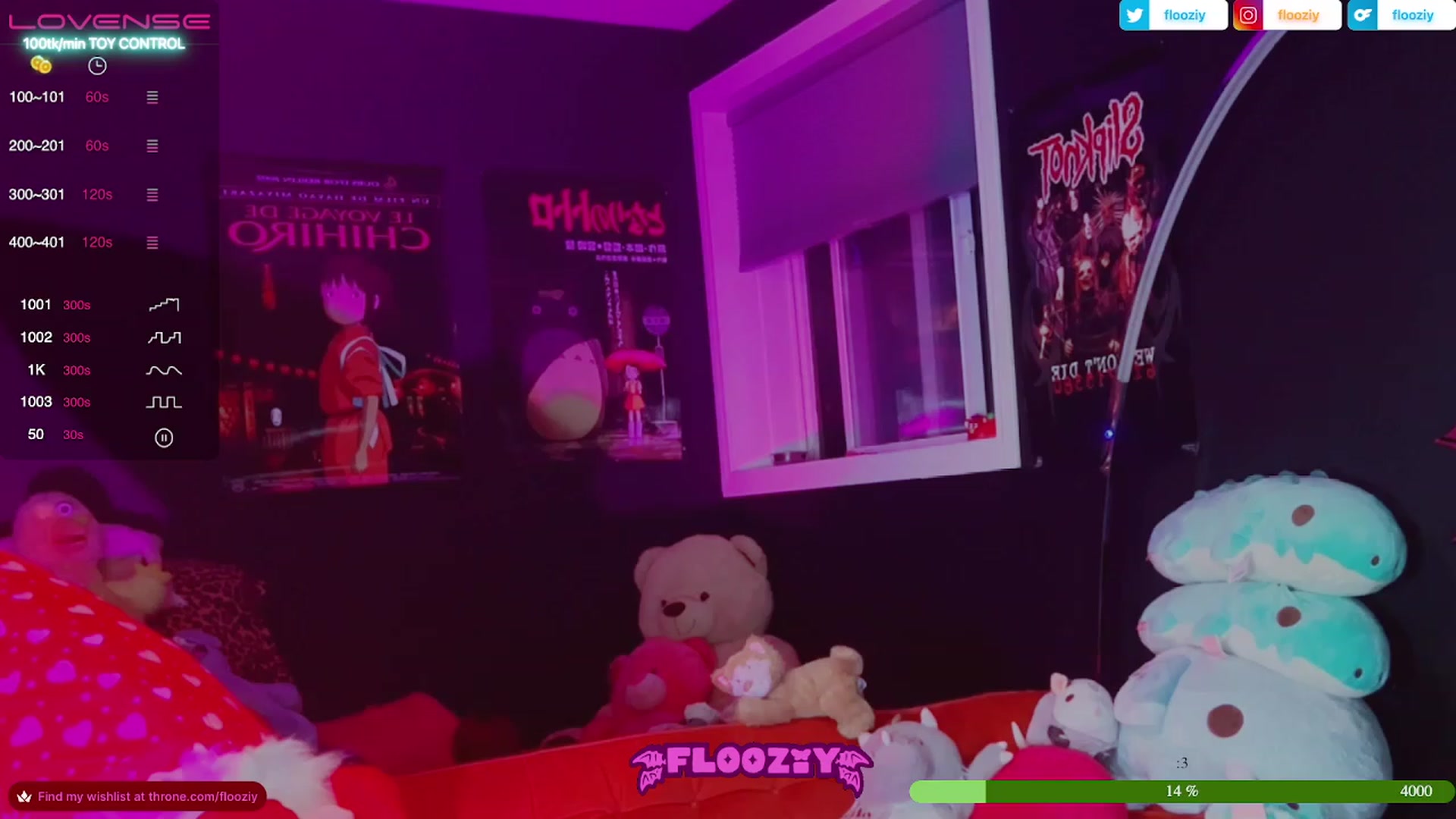 Gallery image thumbnail from flooziy's myfreecams stream on, 06/25/2023, 07:10 image 18 of 20