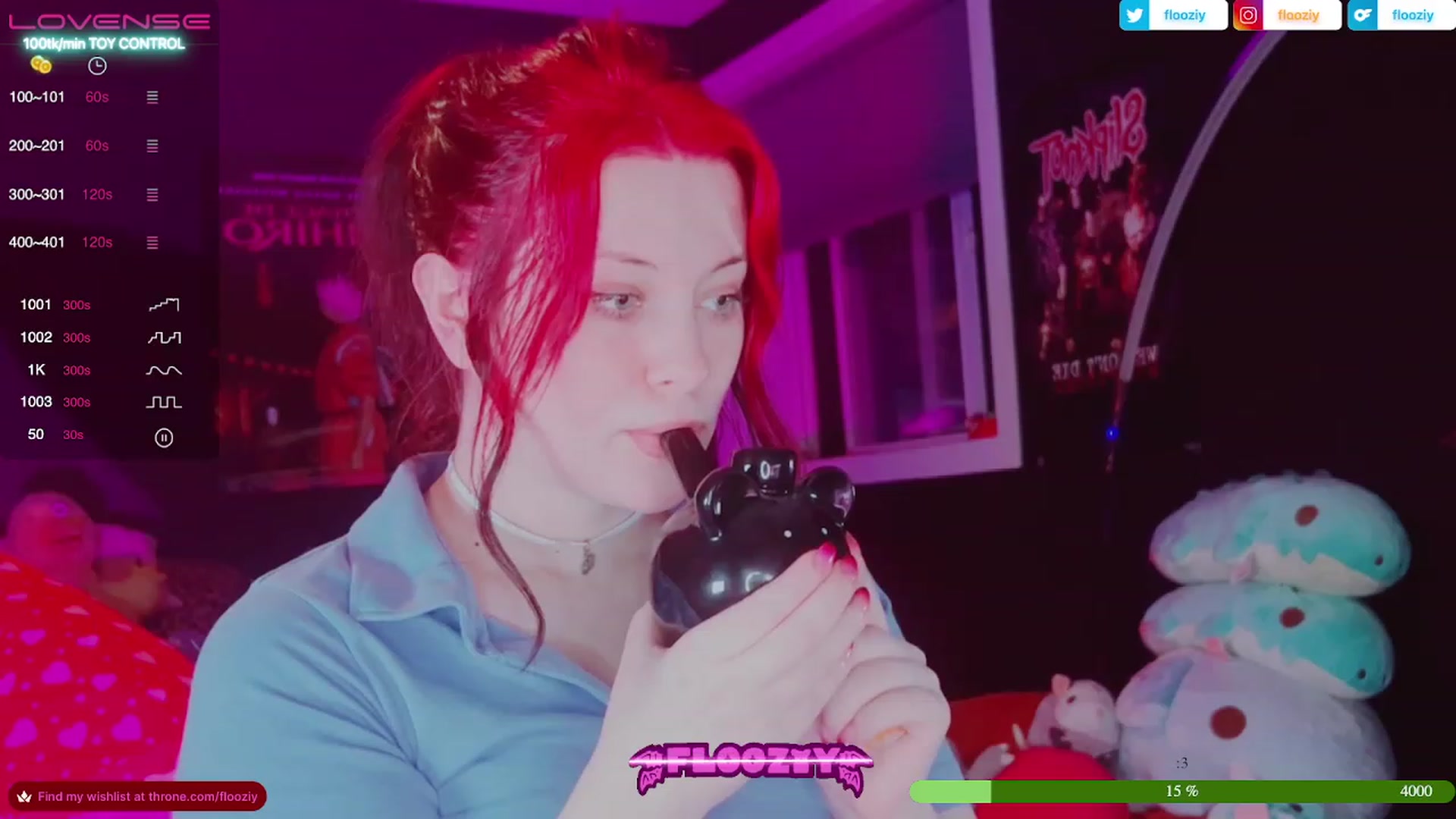 Gallery image thumbnail from flooziy's myfreecams stream on, 06/25/2023, 07:10 image 19 of 20