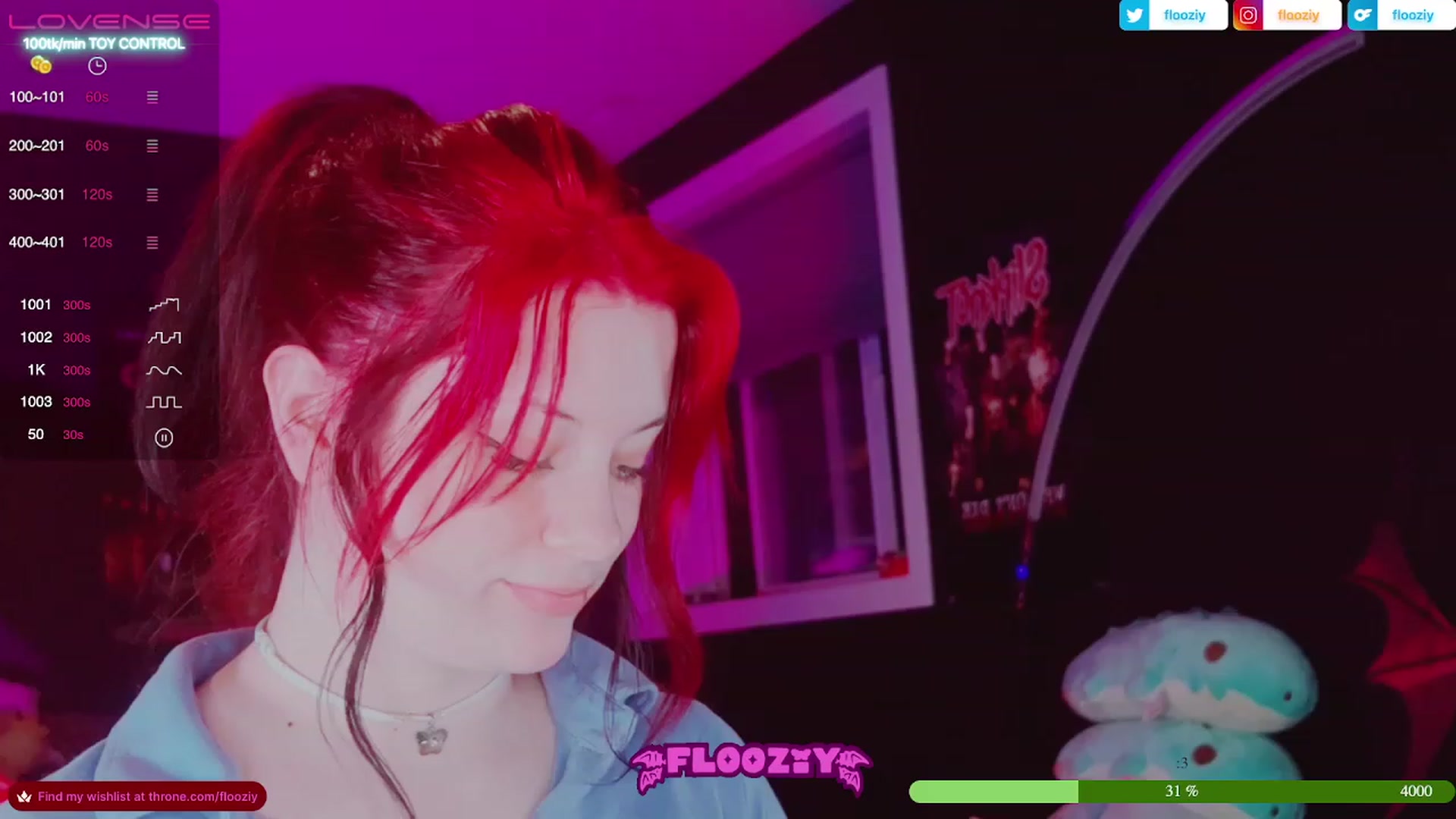 Gallery image thumbnail from flooziy's myfreecams stream on, 06/25/2023, 08:40 image 13 of 20