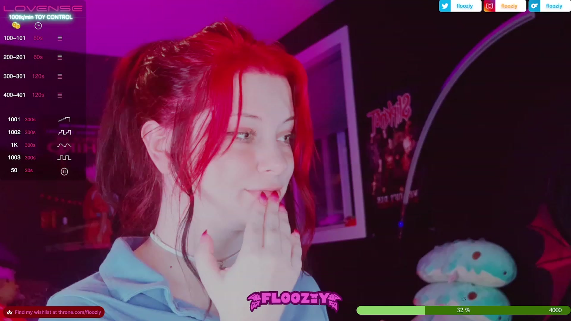 Gallery image thumbnail from flooziy's myfreecams stream on, 06/25/2023, 08:40 image 14 of 20