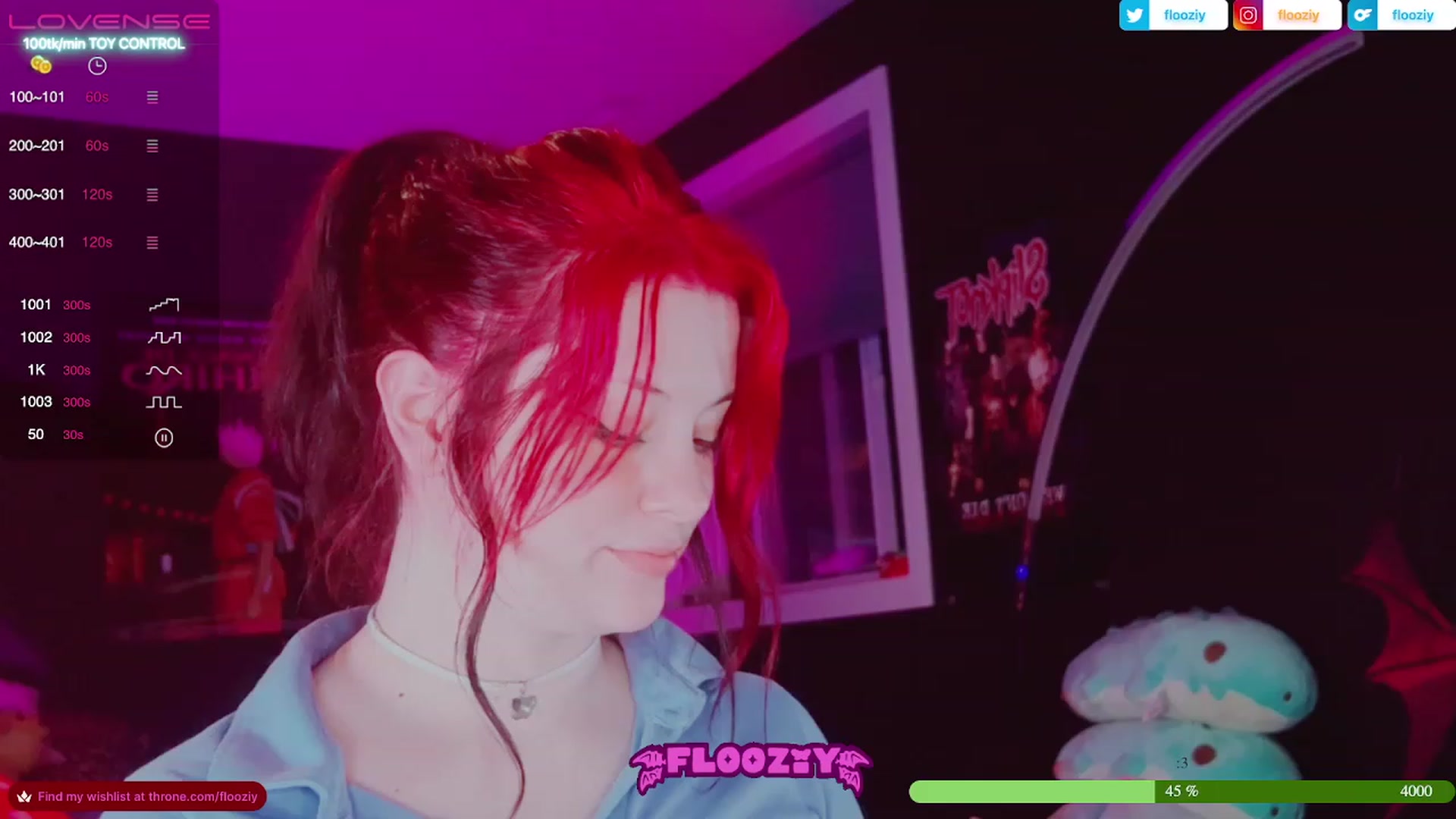 Gallery image thumbnail from flooziy's myfreecams stream on, 06/25/2023, 08:40 image 18 of 20