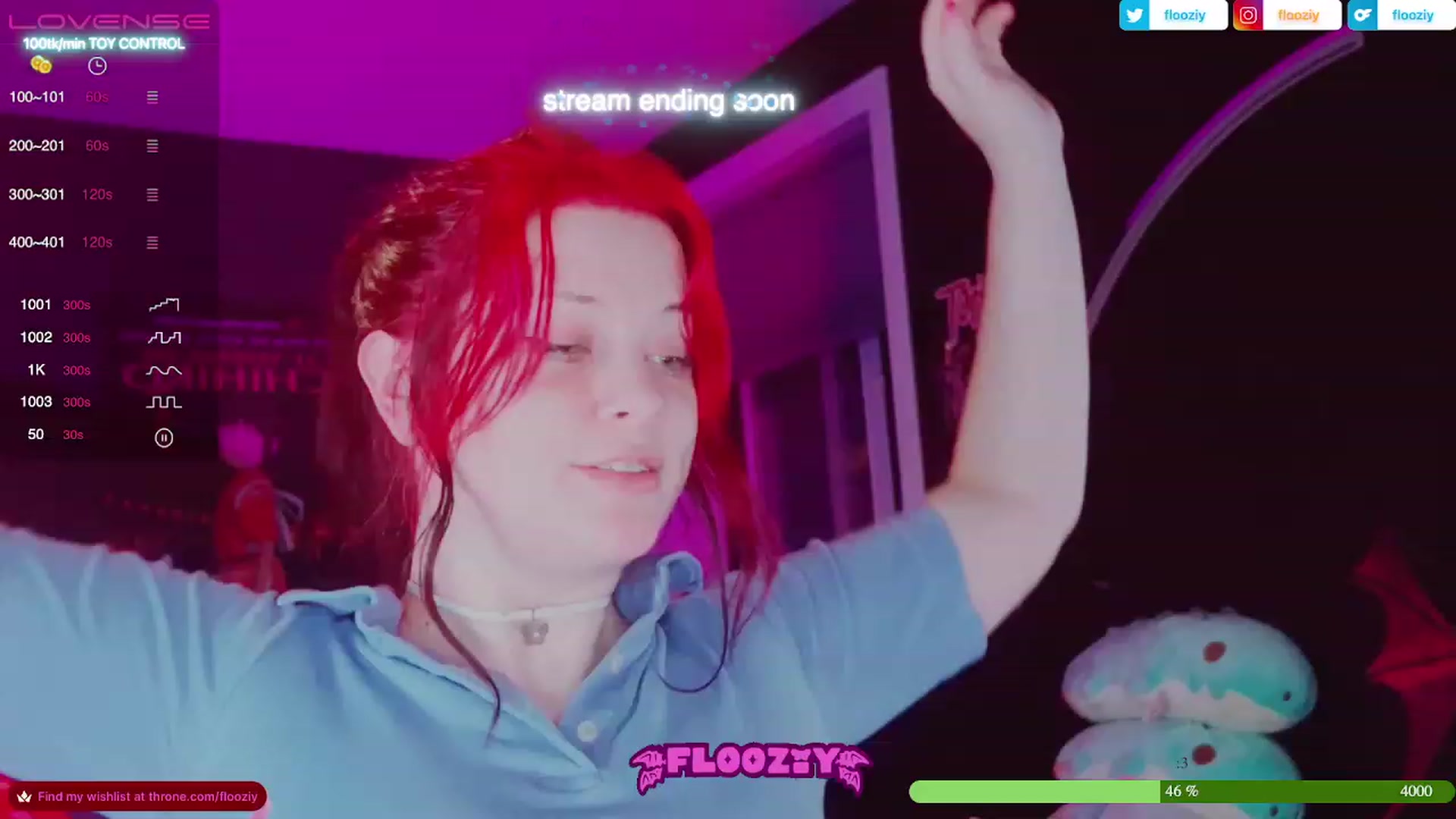 Gallery image thumbnail from flooziy's myfreecams stream on, 06/25/2023, 08:40 image 19 of 20