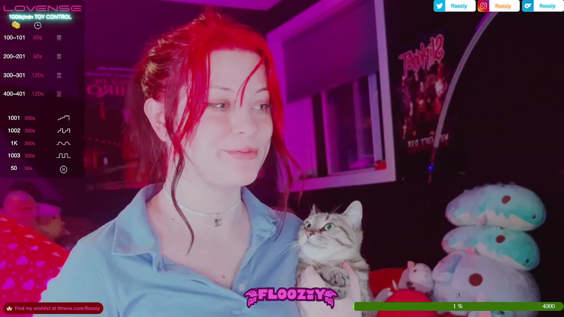 Gallery image thumbnail from flooziy's myfreecams stream on, 06/25/2023, 08:40 image 3 of 20