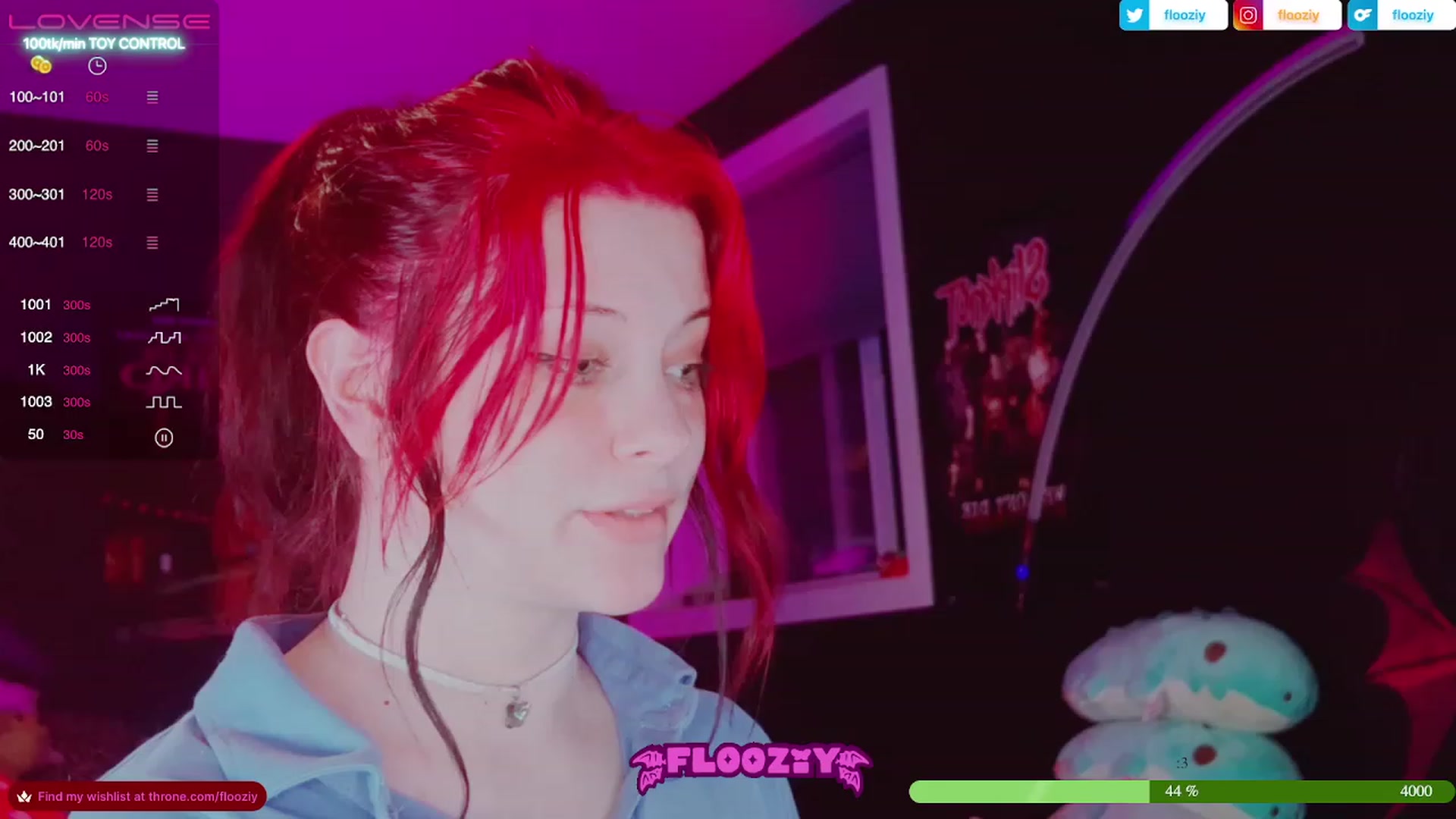 Gallery image thumbnail from flooziy's myfreecams stream on, 06/25/2023, 08:40 image 16 of 20