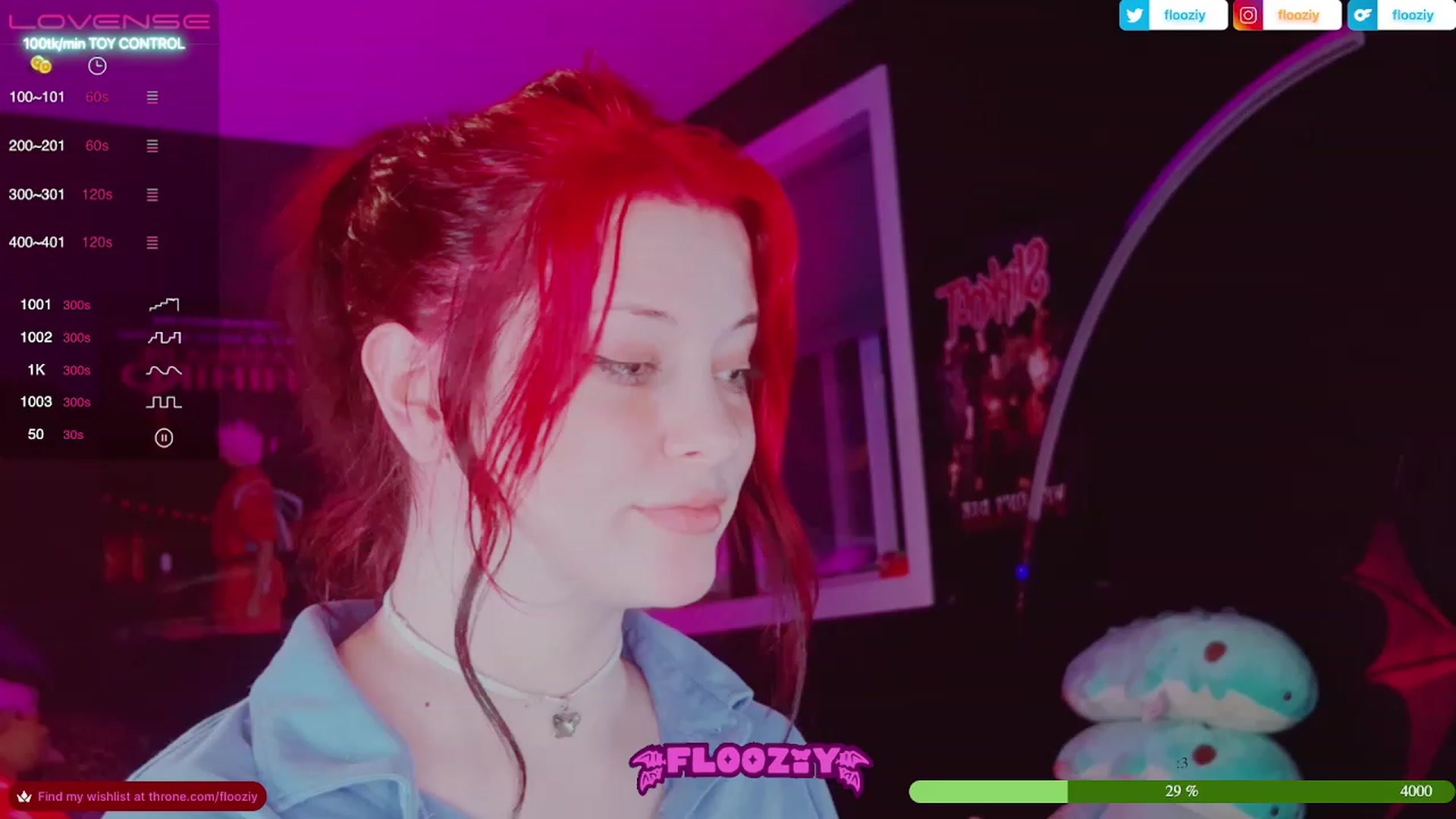Gallery image thumbnail from flooziy's myfreecams stream on, 06/25/2023, 08:40 image 10 of 20