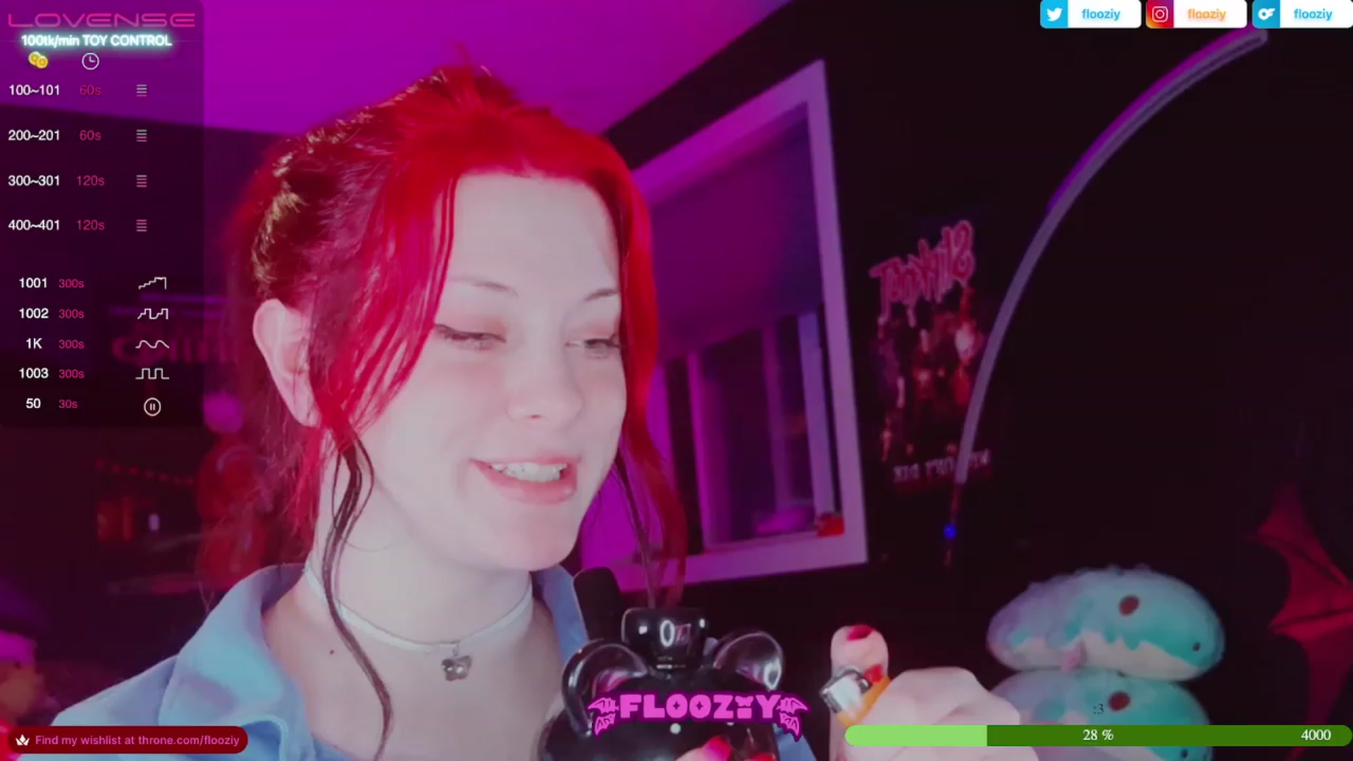Gallery image thumbnail from flooziy's myfreecams stream on, 06/25/2023, 08:40 image 7 of 20