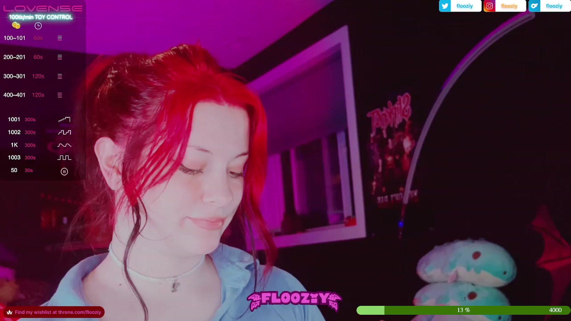 Gallery image thumbnail from flooziy's myfreecams stream on, 06/25/2023, 08:40 image 5 of 20