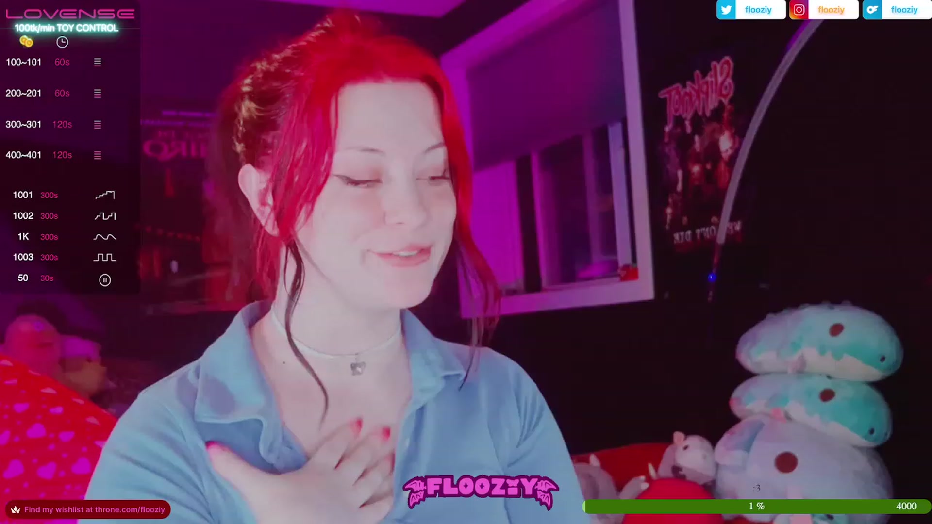 Gallery image thumbnail from flooziy's myfreecams stream on, 06/25/2023, 08:40 image 2 of 20