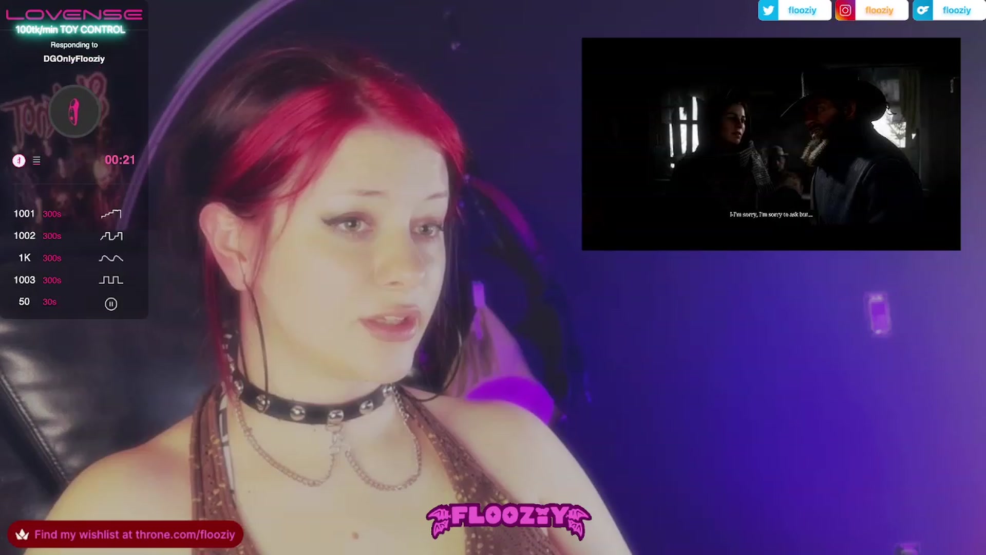 Gallery image thumbnail from flooziy's myfreecams stream on, 06/29/2023, 03:30 image 12 of 20