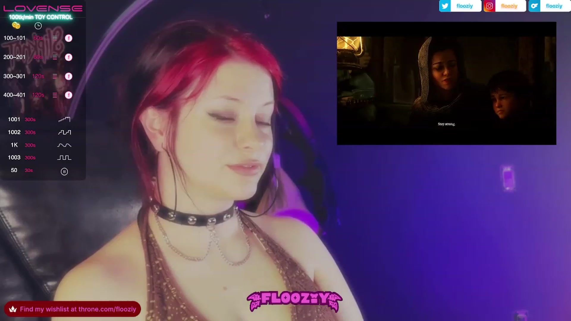 Gallery image thumbnail from flooziy's myfreecams stream on, 06/29/2023, 03:30 image 7 of 20