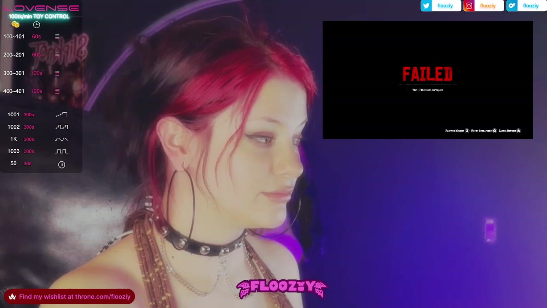 Gallery image thumbnail from flooziy's myfreecams stream on, 06/29/2023, 03:52 image 2 of 20