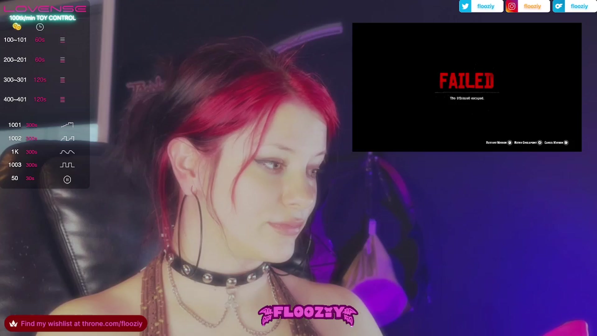 Gallery image thumbnail from flooziy's myfreecams stream on, 06/29/2023, 03:52 image 7 of 20