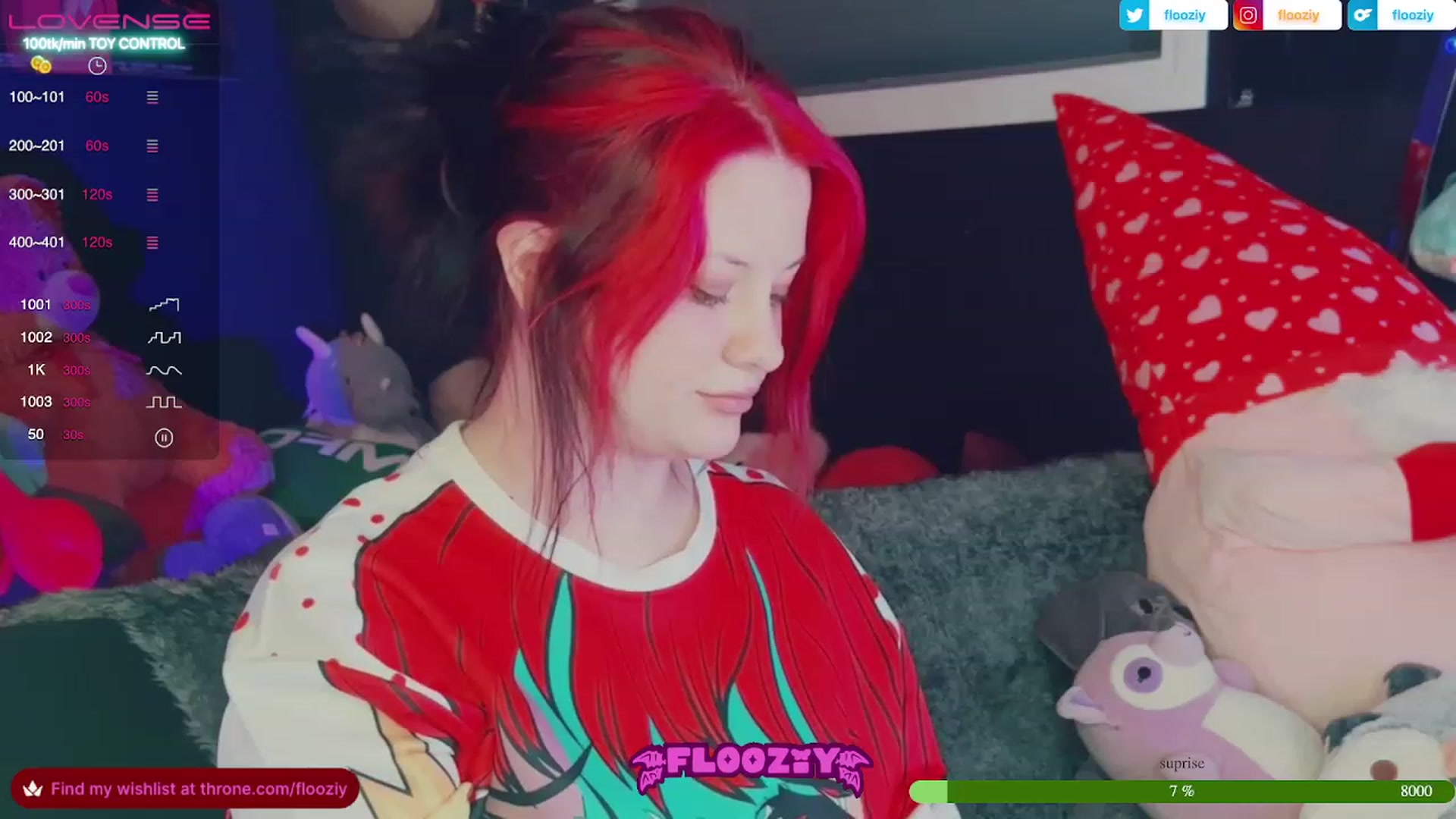 Gallery image thumbnail from flooziy's myfreecams stream on, 07/05/2023, 05:34 image 18 of 20