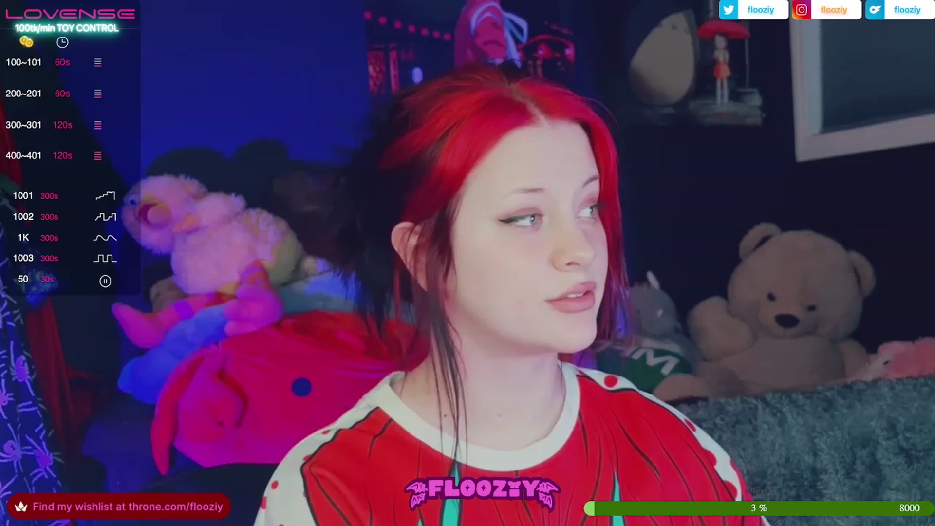 Gallery image thumbnail from flooziy's myfreecams stream on, 07/05/2023, 05:34 image 10 of 20