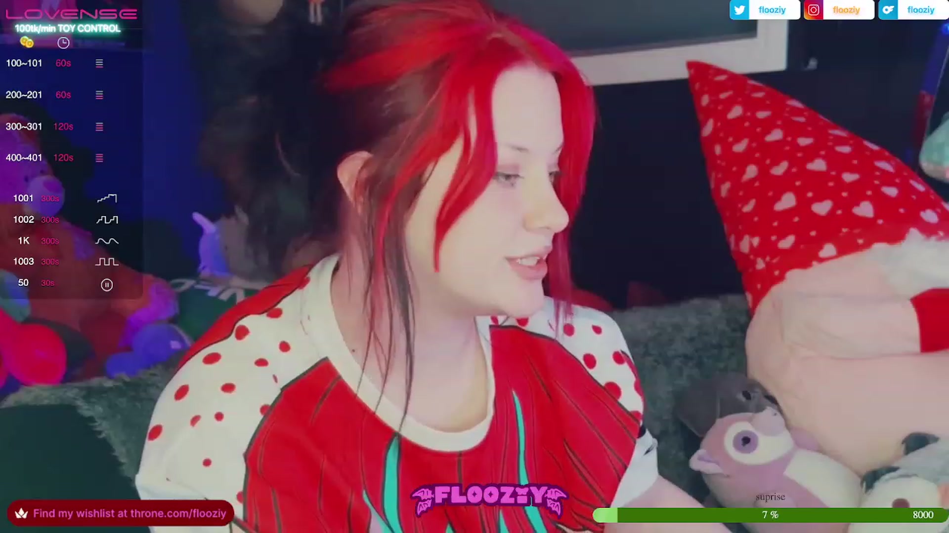 Gallery image thumbnail from flooziy's myfreecams stream on, 07/05/2023, 05:34 image 15 of 20
