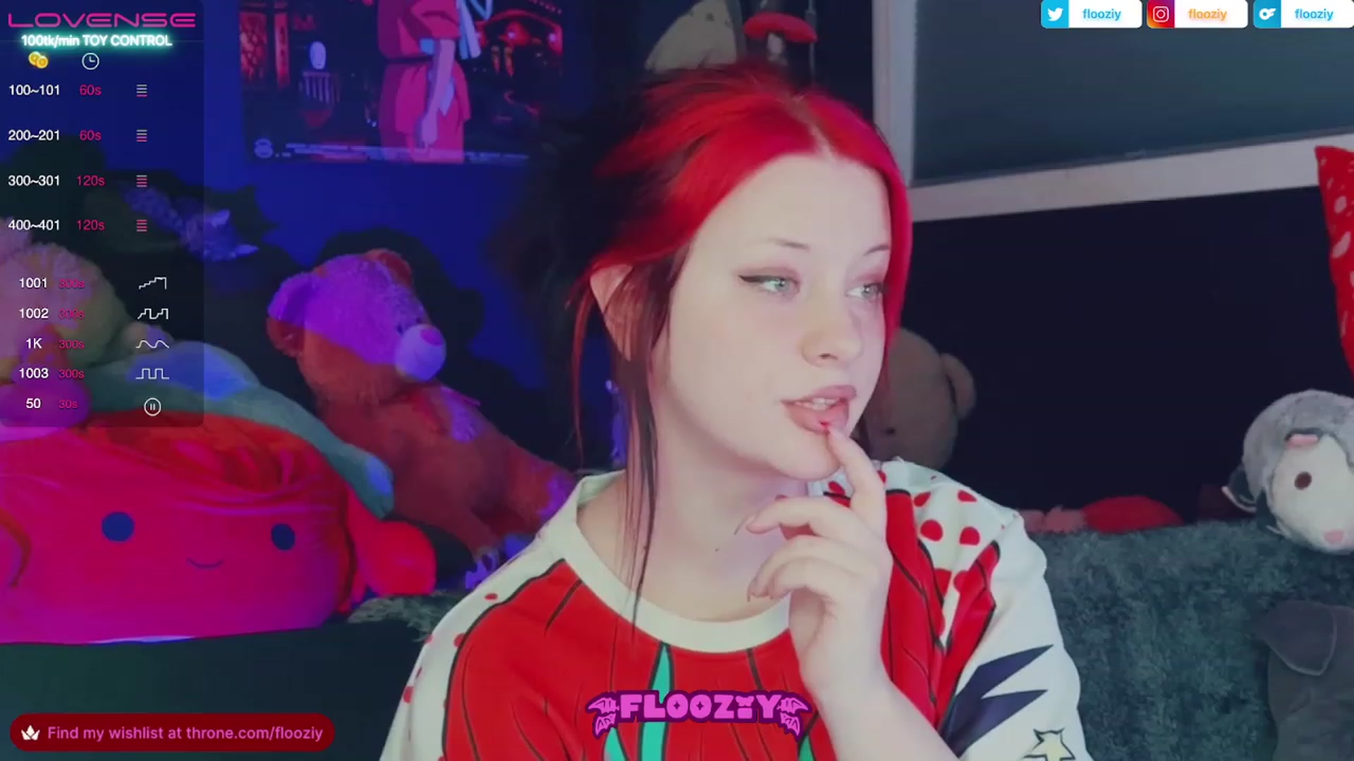Gallery image thumbnail from flooziy's myfreecams stream on, 07/05/2023, 05:34 image 2 of 20