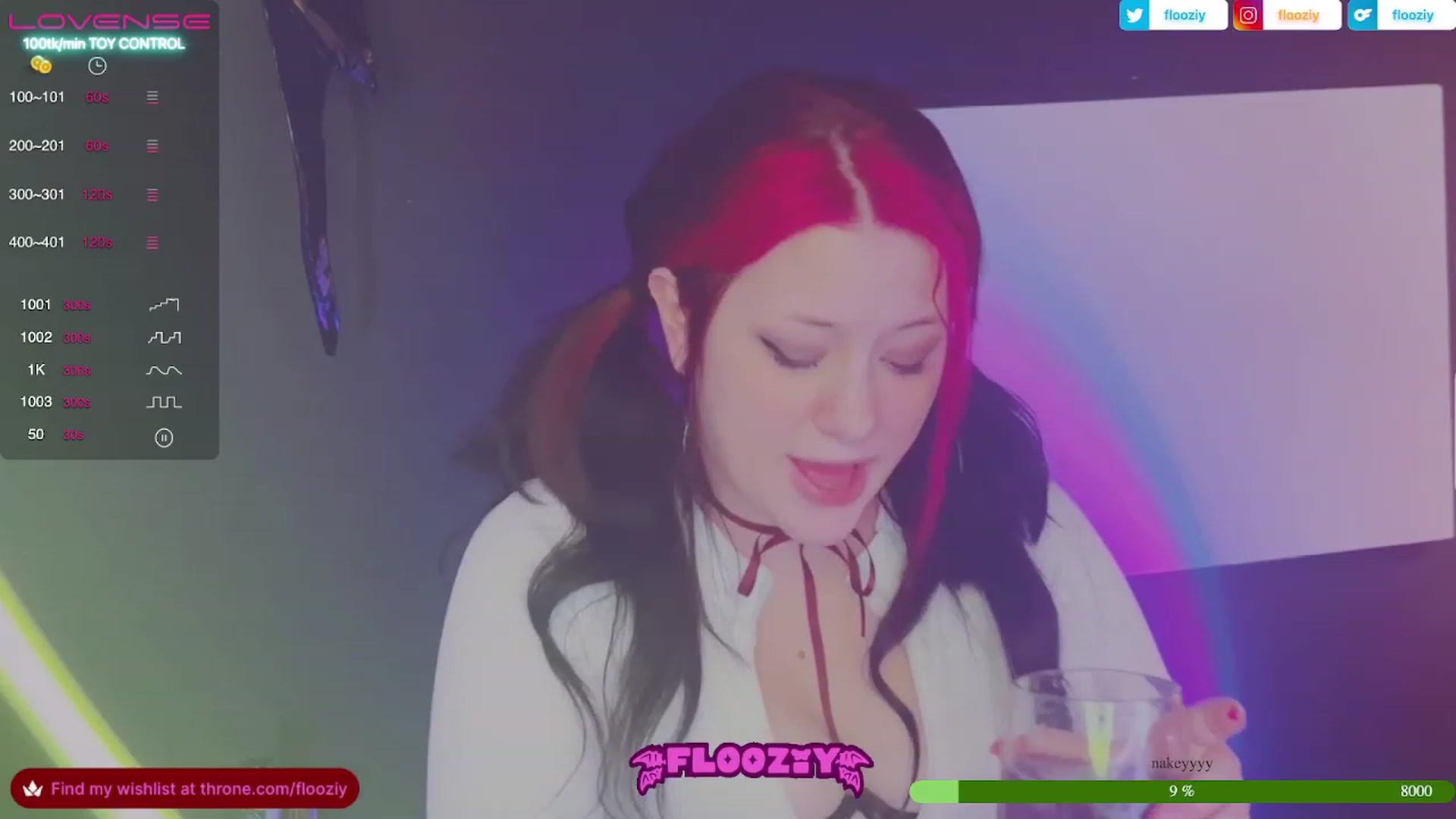 Gallery image thumbnail from flooziy's myfreecams stream on, 07/07/2023, 05:55 image 4 of 20