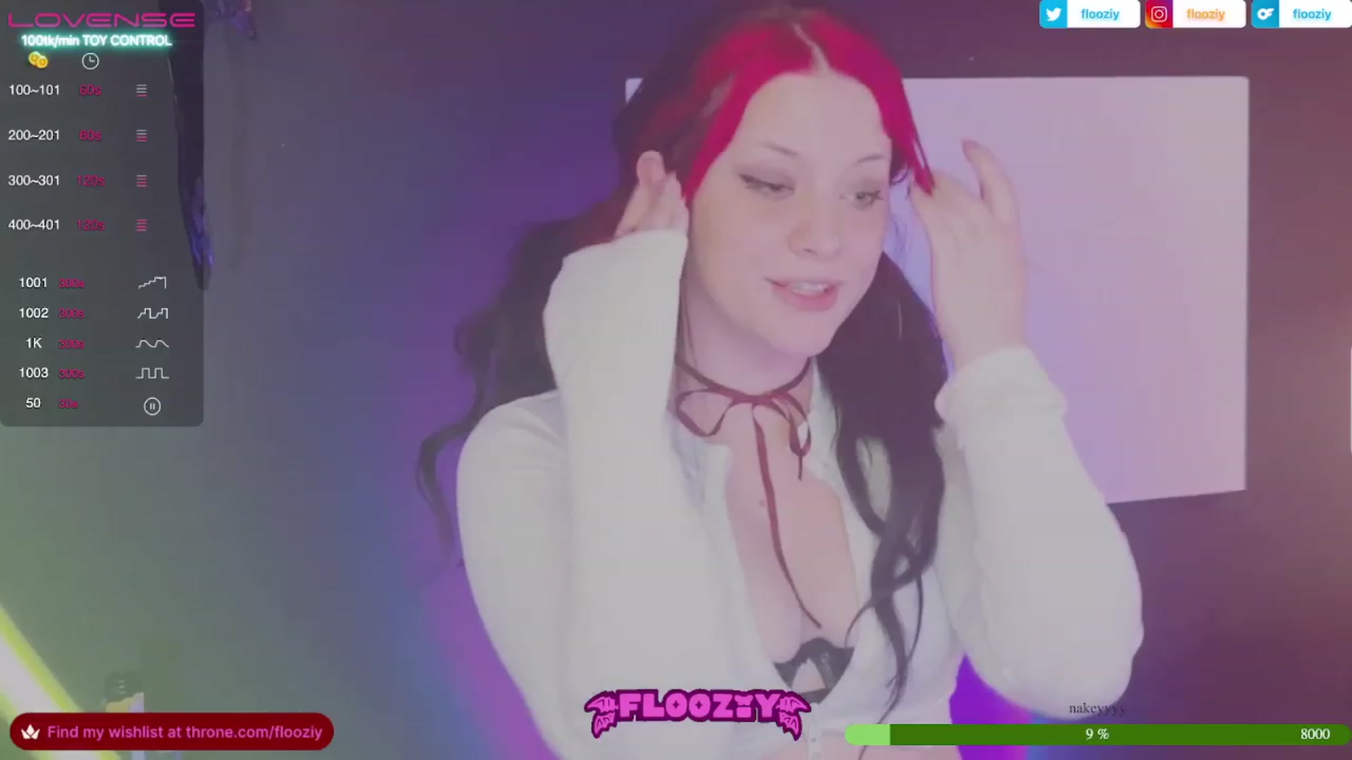 Gallery image thumbnail from flooziy's myfreecams stream on, 07/07/2023, 05:55 image 11 of 20