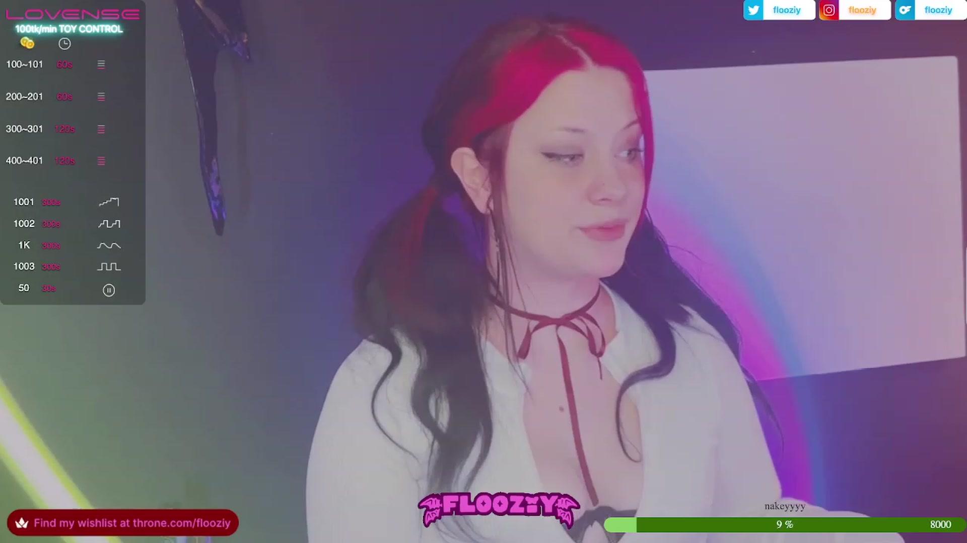 Gallery image thumbnail from flooziy's myfreecams stream on, 07/07/2023, 05:55 image 6 of 20