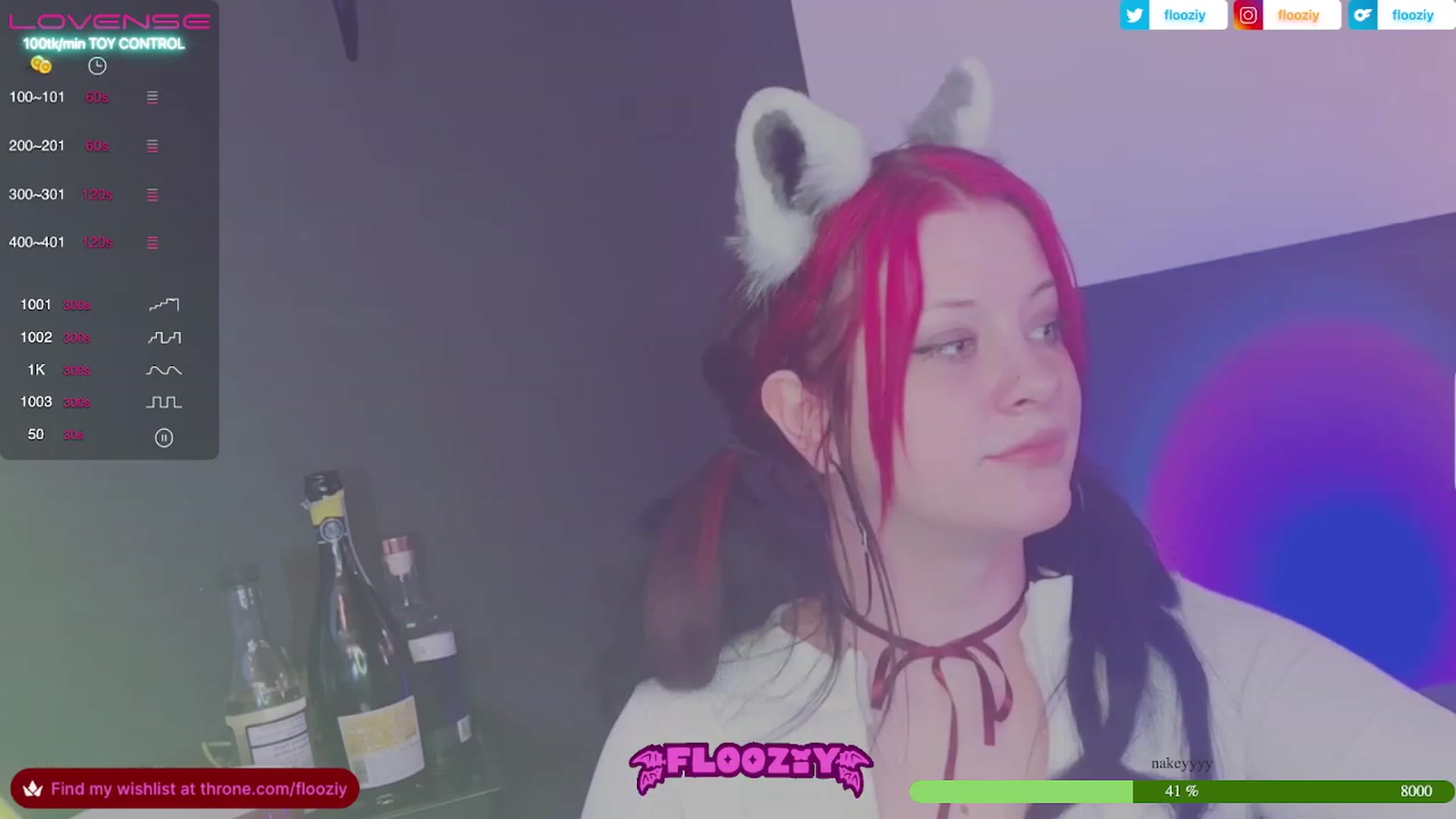 Gallery image thumbnail from flooziy's myfreecams stream on, 07/07/2023, 06:46 image 8 of 20