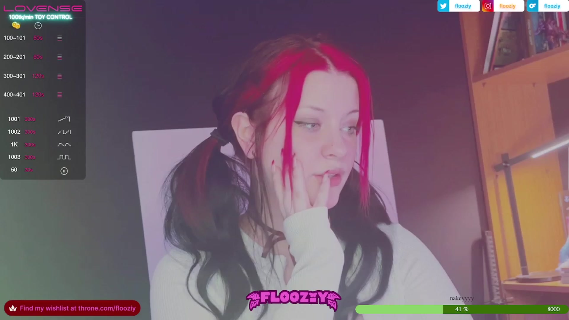 Gallery image thumbnail from flooziy's myfreecams stream on, 07/07/2023, 06:46 image 19 of 20