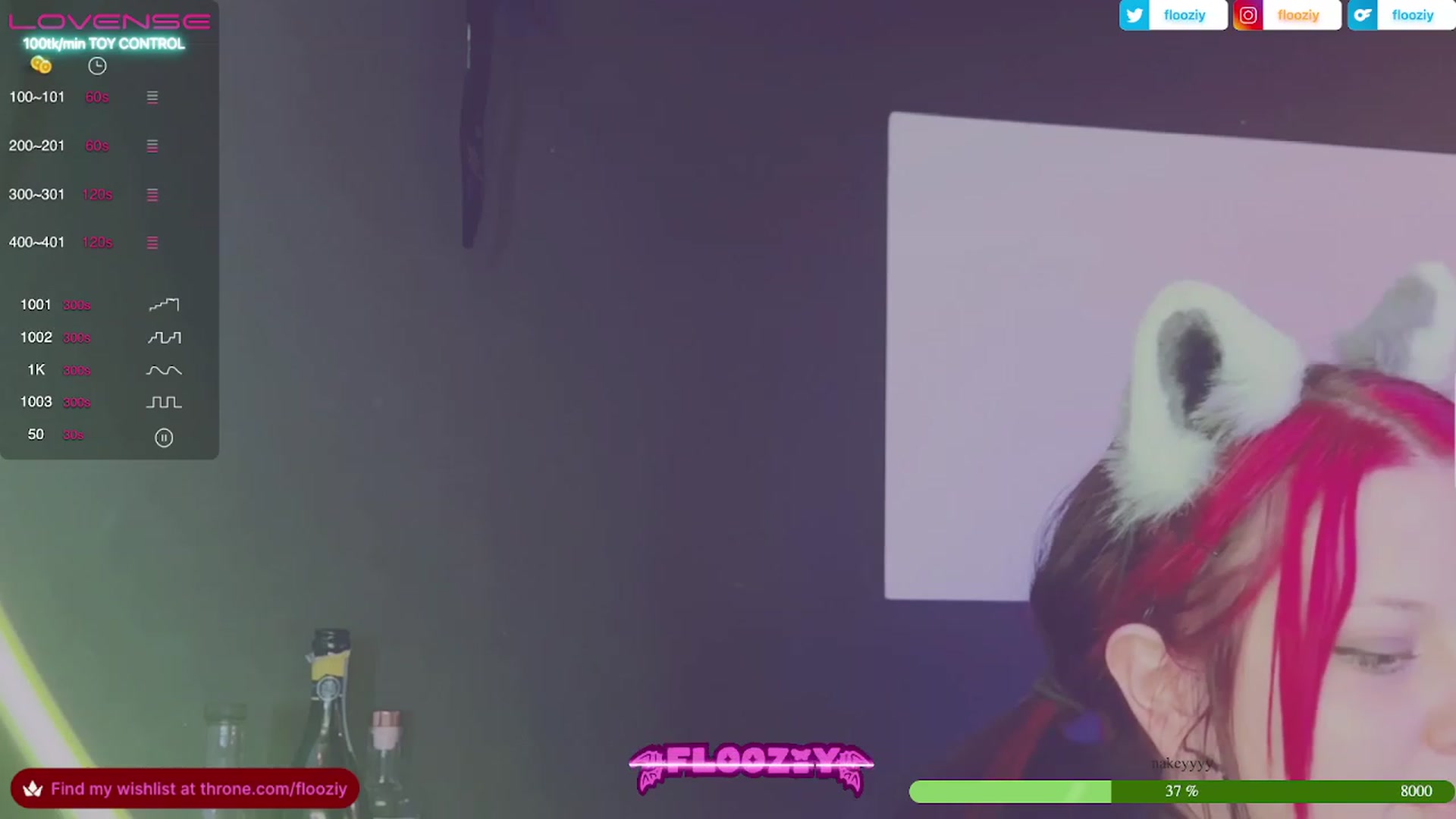 Gallery image thumbnail from flooziy's myfreecams stream on, 07/07/2023, 06:46 image 1 of 20