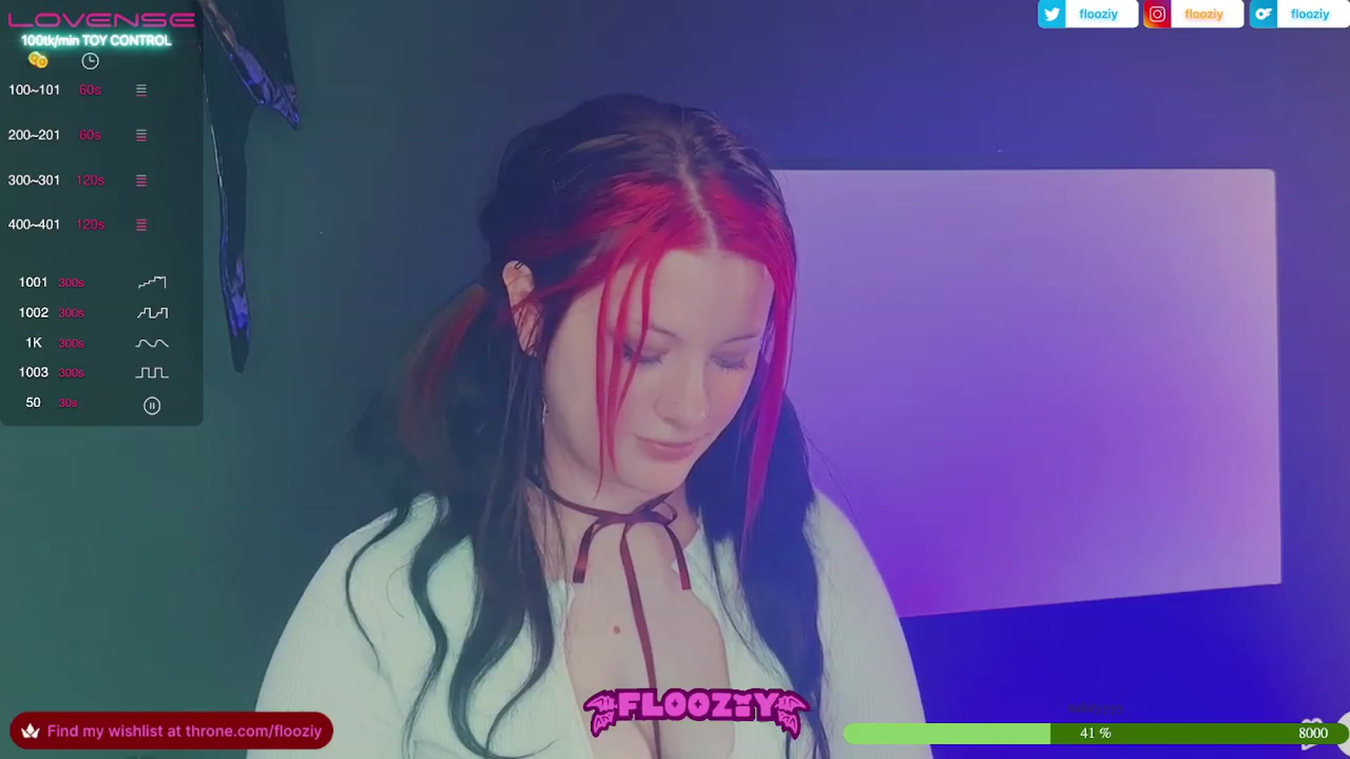 Gallery image thumbnail from flooziy's myfreecams stream on, 07/07/2023, 07:34 image 10 of 20