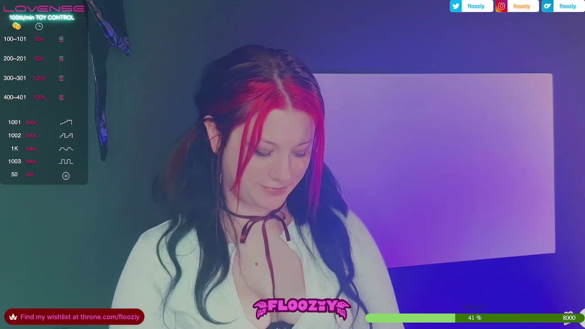 Gallery image thumbnail from flooziy's myfreecams stream on, 07/07/2023, 07:34 image 3 of 20