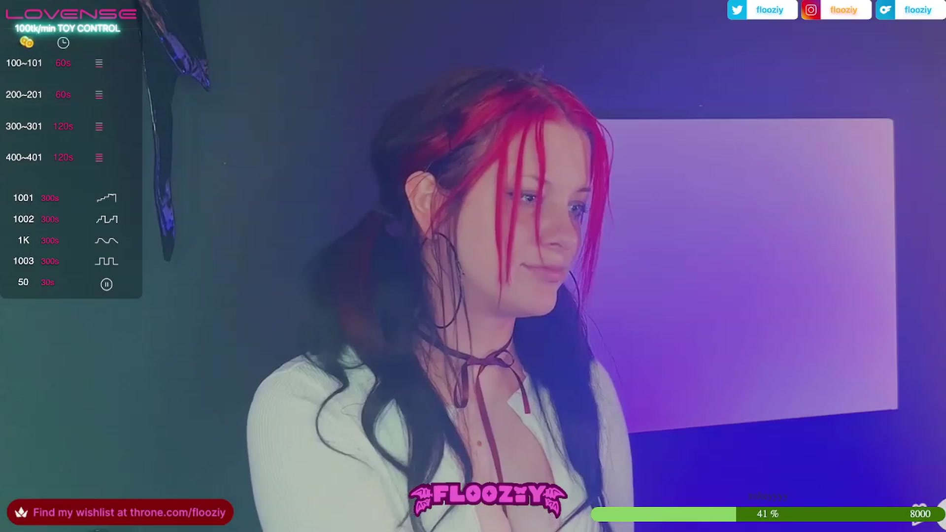 Gallery image thumbnail from flooziy's myfreecams stream on, 07/07/2023, 07:34 image 11 of 20