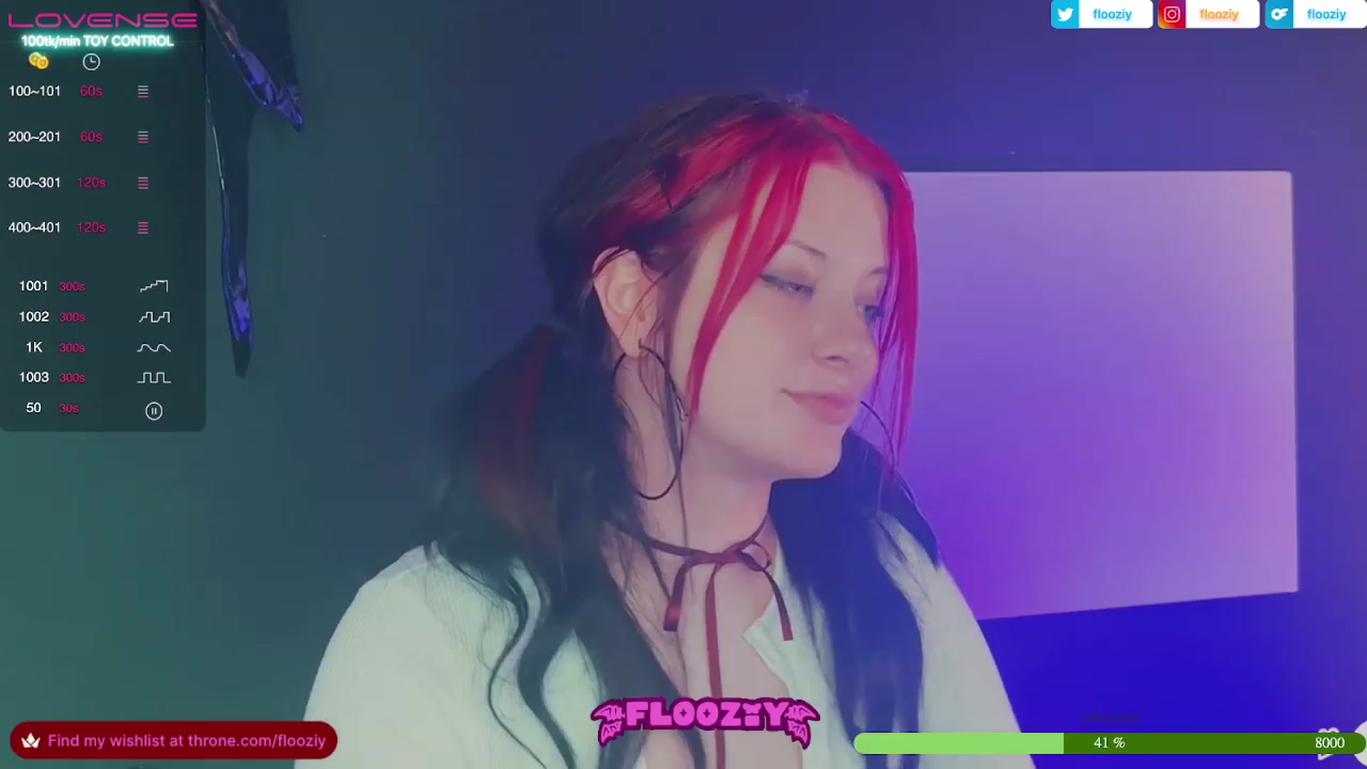 Gallery image thumbnail from flooziy's myfreecams stream on, 07/07/2023, 07:34 image 4 of 20