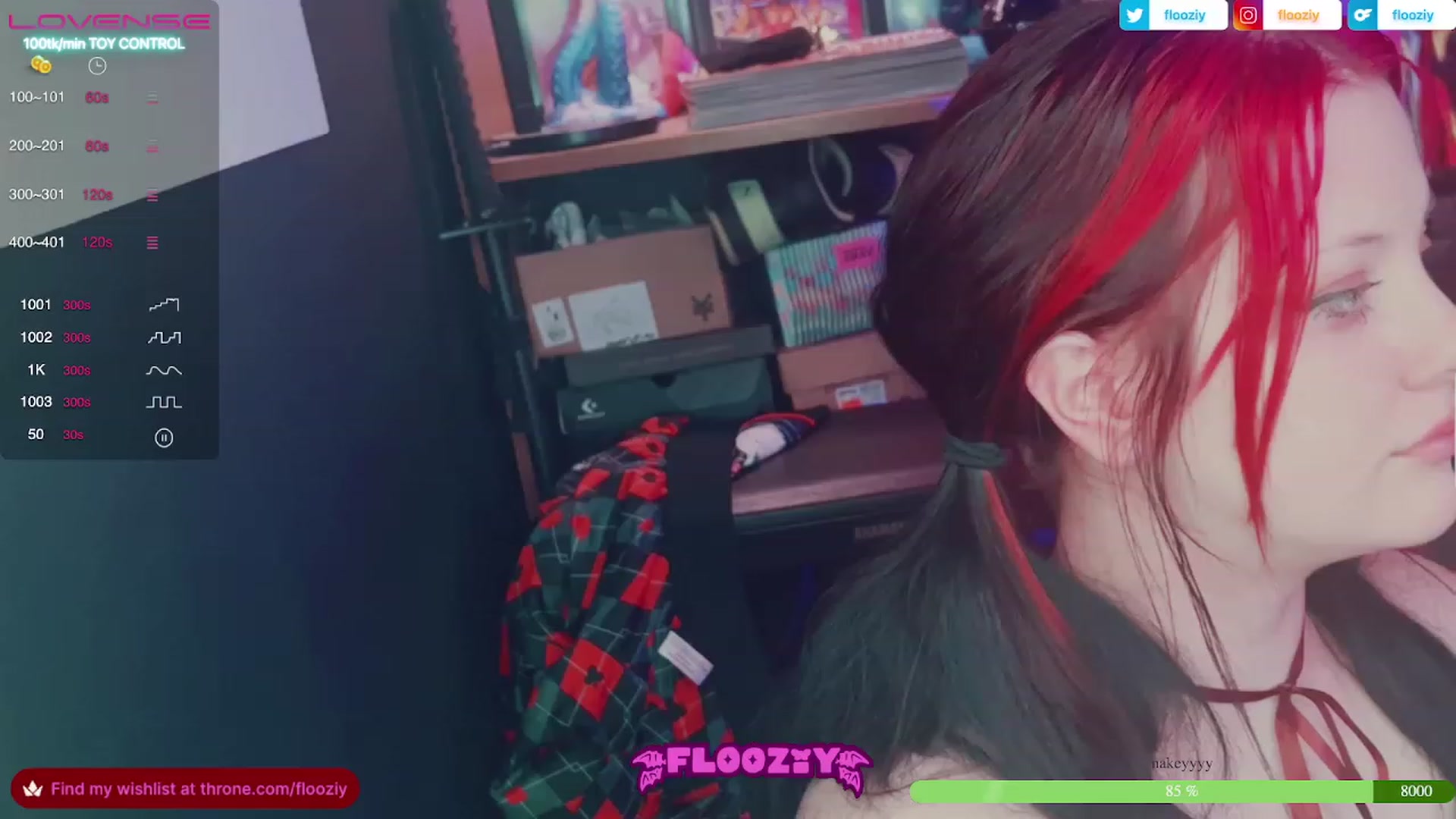 Gallery image thumbnail from flooziy's myfreecams stream on, 07/08/2023, 07:00 image 16 of 20