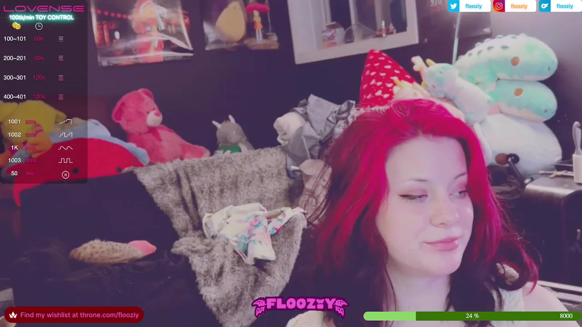 Gallery image thumbnail from flooziy's myfreecams stream on, 07/10/2023, 05:06 image 18 of 20