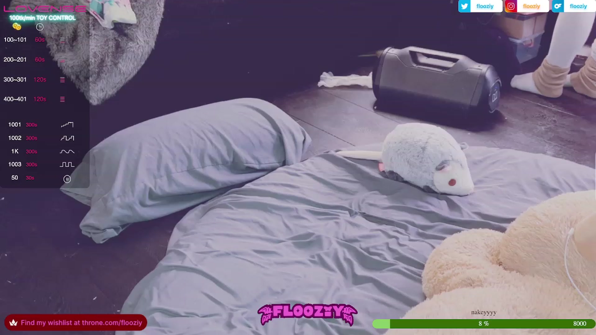 Gallery image thumbnail from flooziy's myfreecams stream on, 07/10/2023, 07:51 image 3 of 20