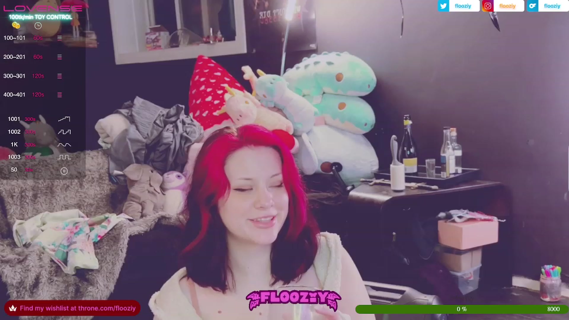 Gallery image thumbnail from flooziy's myfreecams stream on, 07/10/2023, 07:51 image 2 of 20